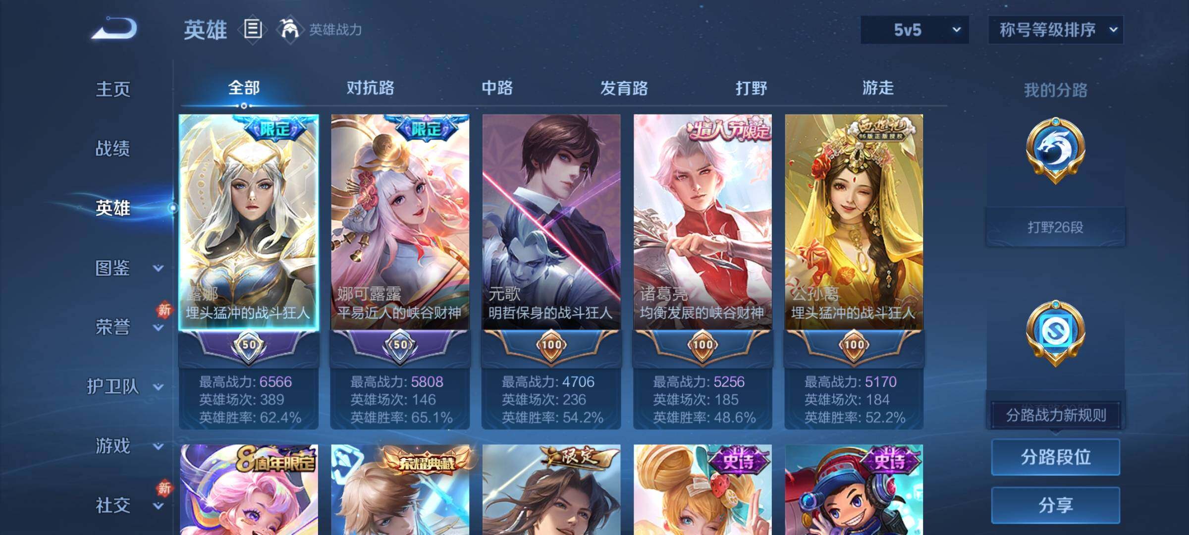 WZCMW4152074王者荣耀账号详情图3