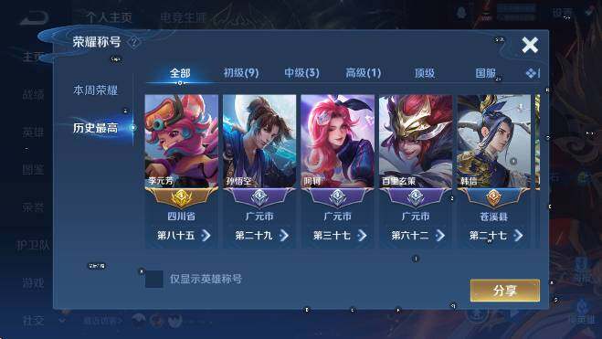 WZCMW4143585王者荣耀账号详情图11