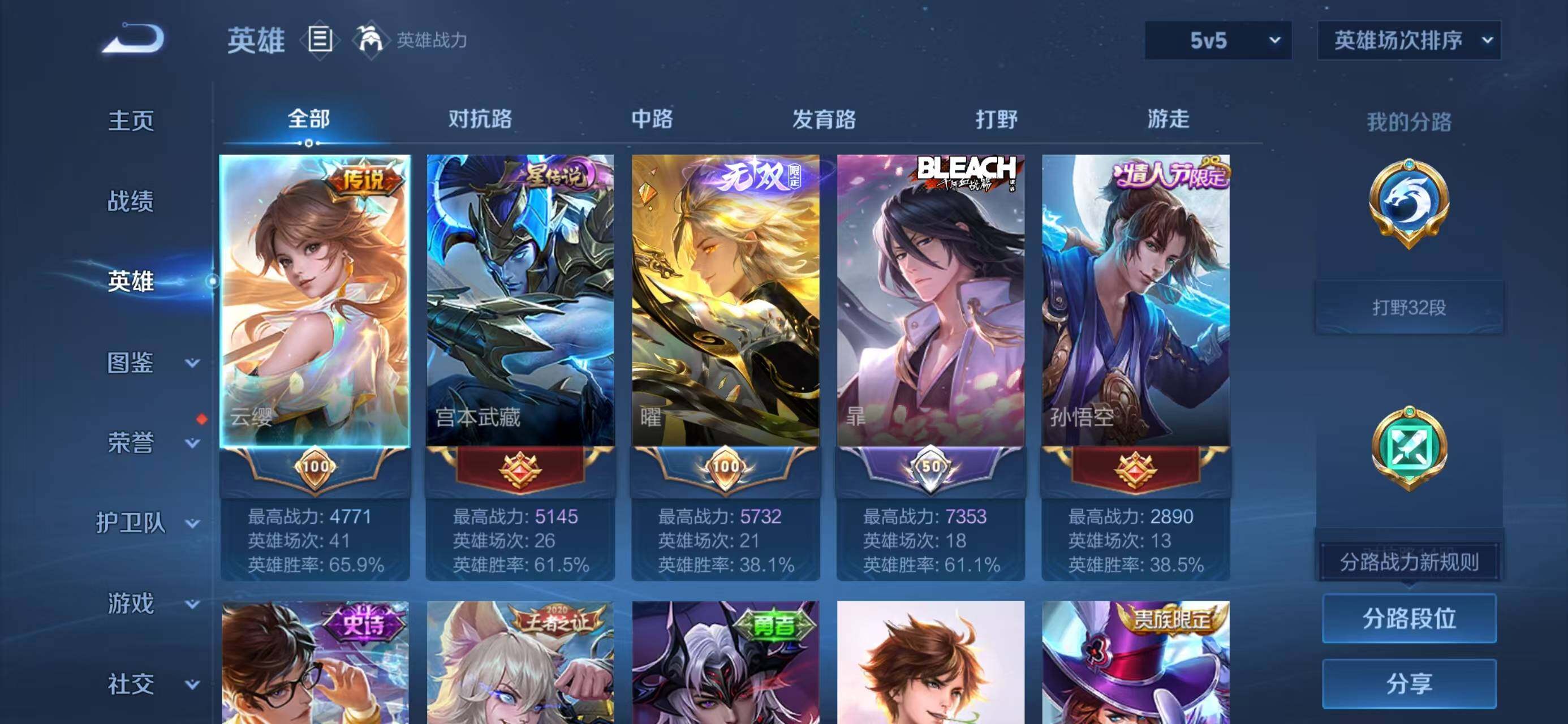 WZCMW4143624王者荣耀账号详情图3