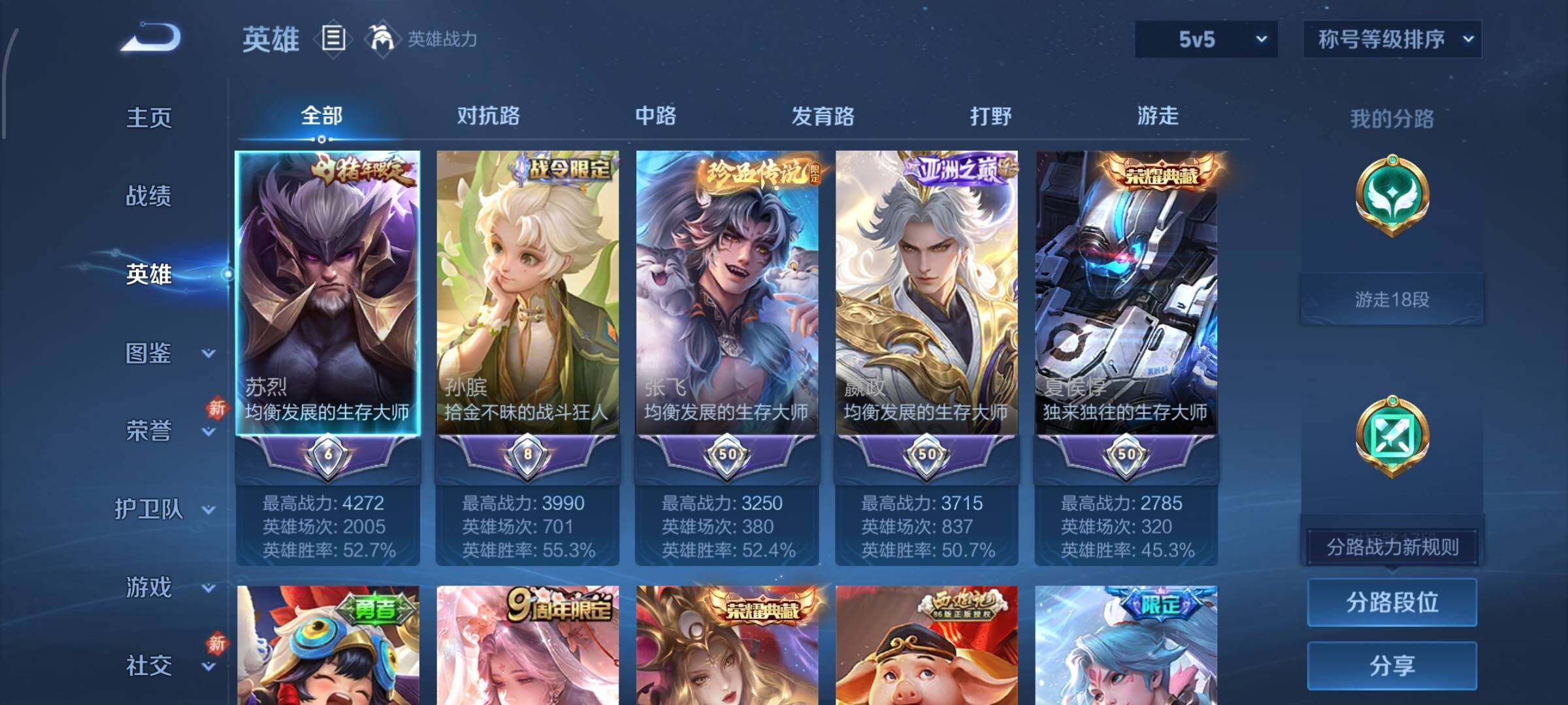 WZCMW4152567王者荣耀账号详情图3