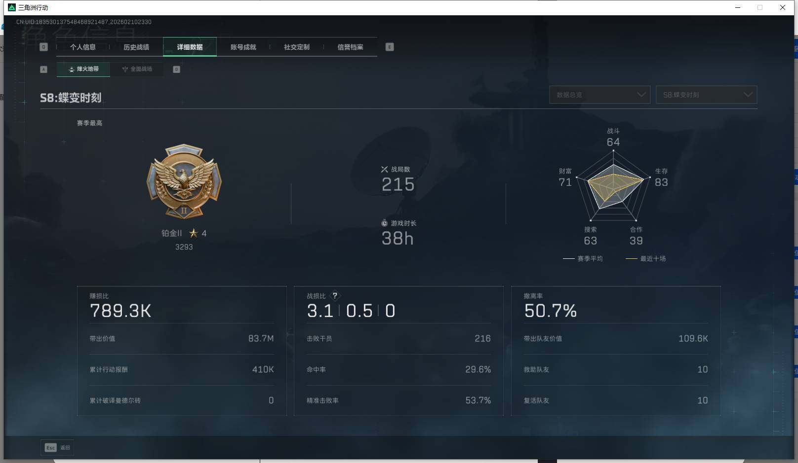 SJZEY440657三角洲行动账号详情图6