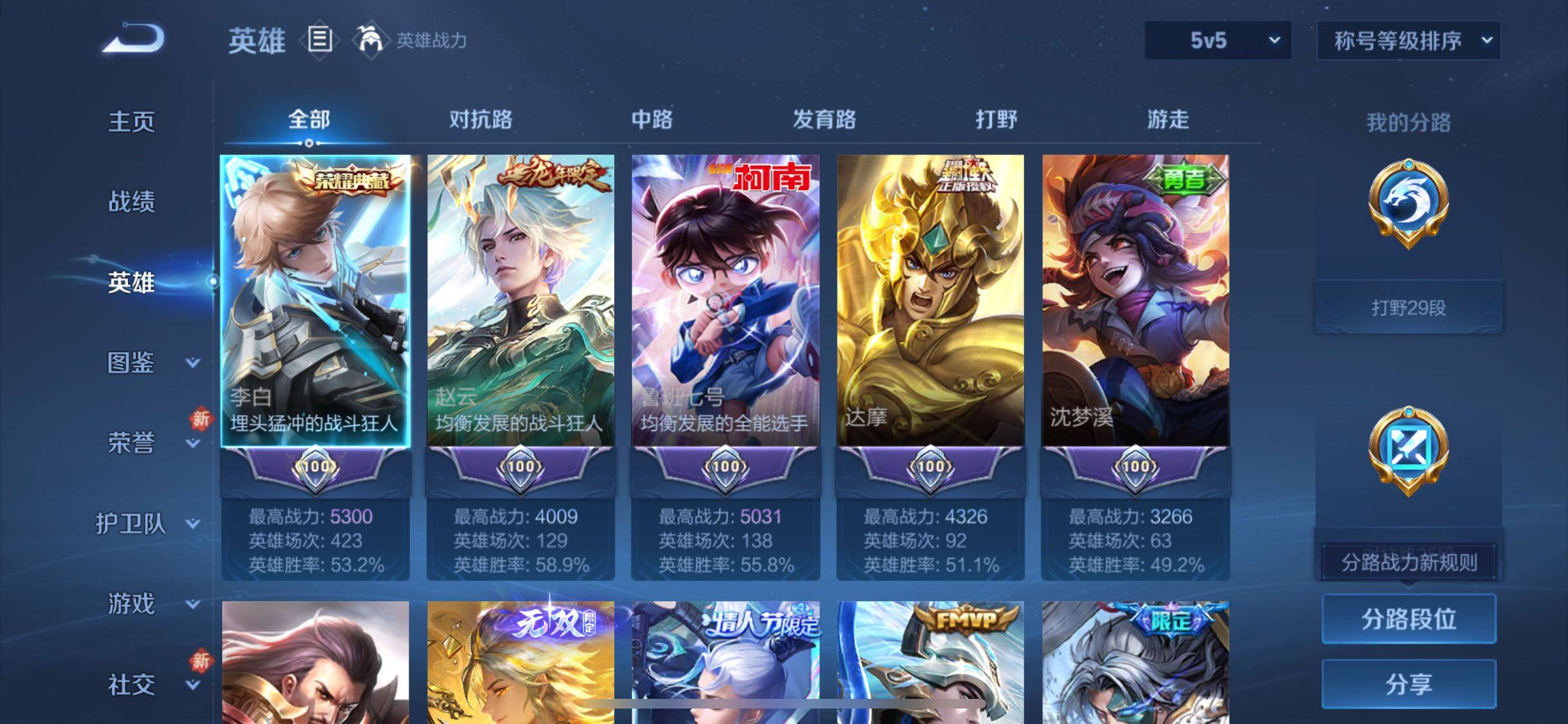 WZCMW4152940王者荣耀账号详情图3