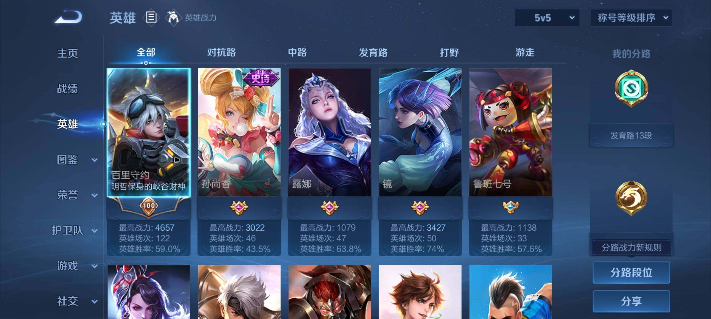 WZCMY4157255王者荣耀账号详情图3