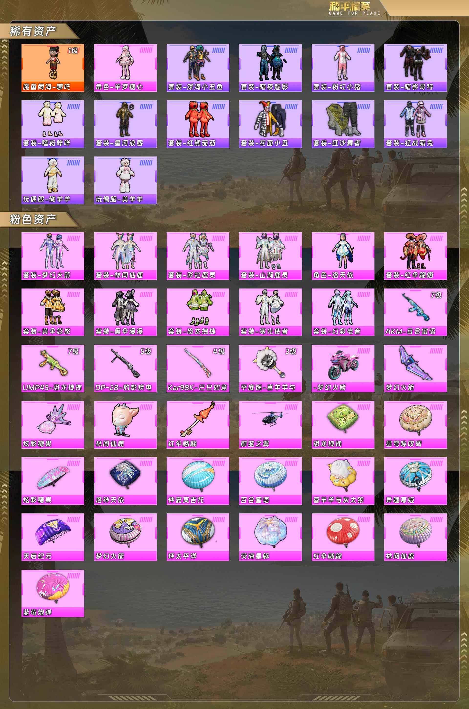 HPQM493590和平精英账号详情图5 HPQM493590和平精英账号详情图5