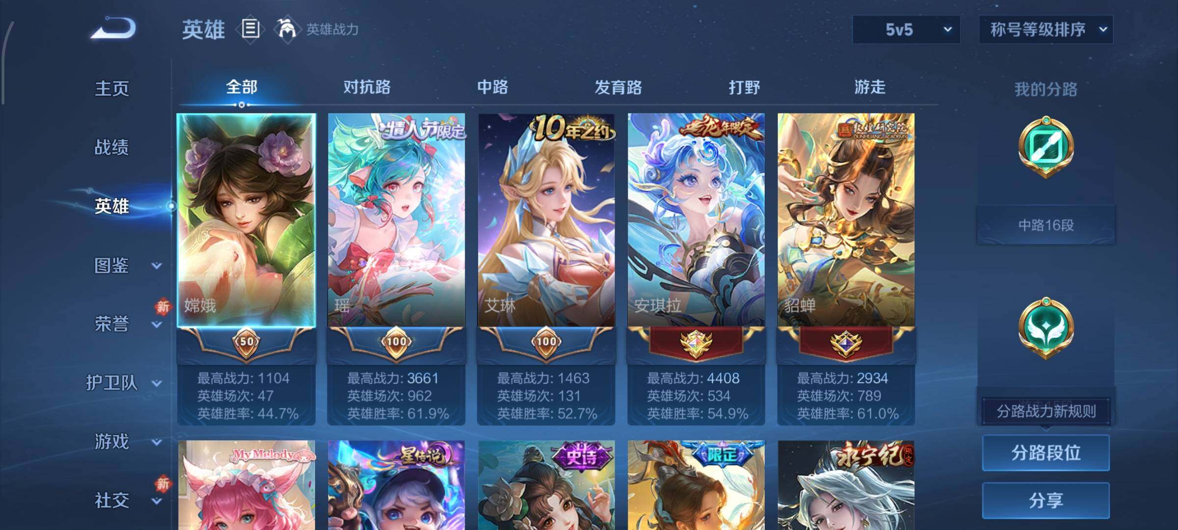 WZCMW4176206王者荣耀账号详情图3