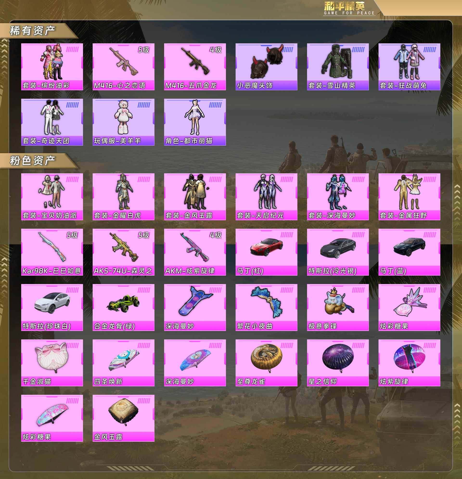 HPCMW492391和平精英账号详情图4