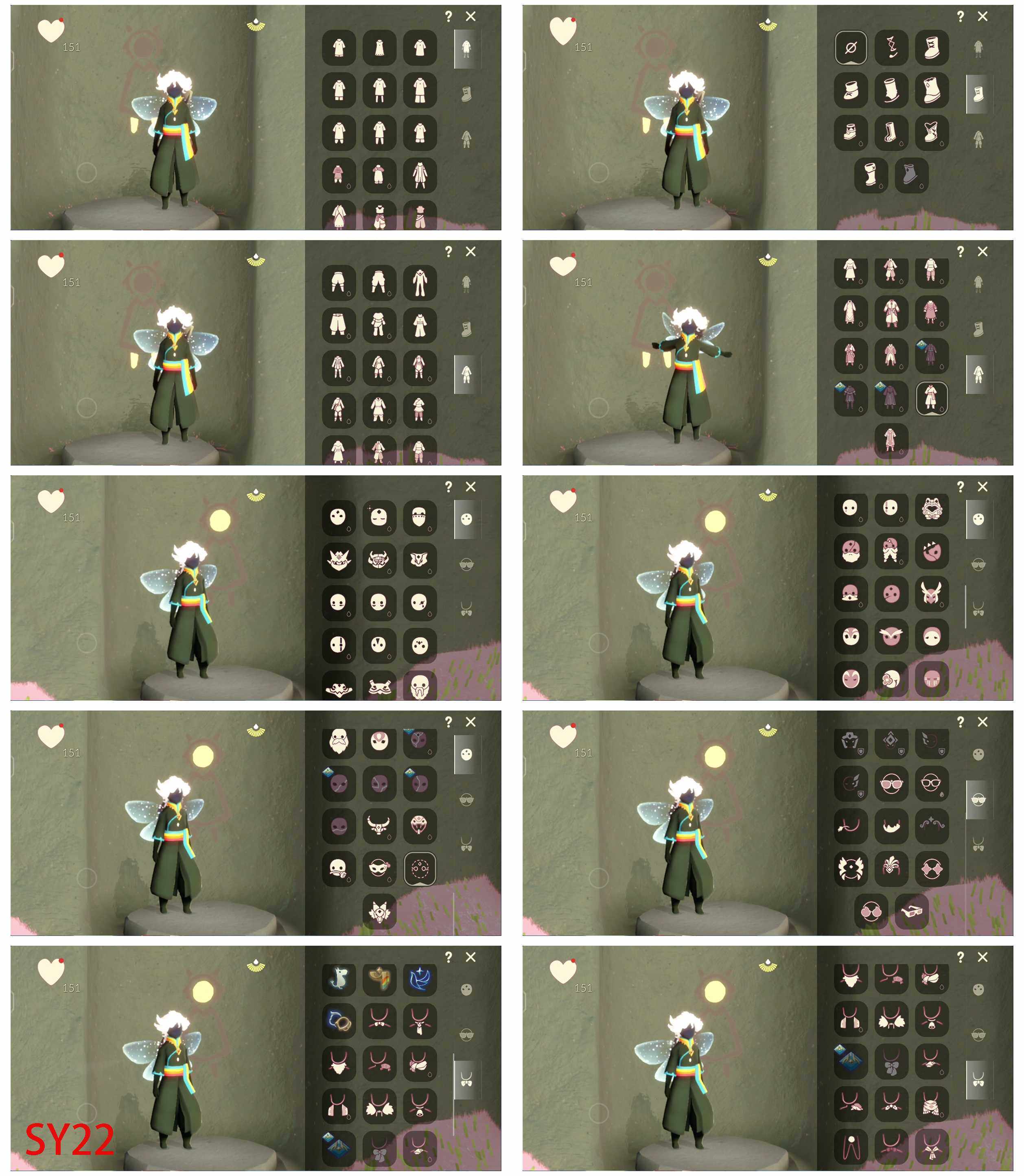 光遇账号安卓官服18季11翼阿努比斯白枭透明蝶翼巫师帽武士裤虚荣暗彩装扮详情看图
资源：蜡烛 107   爱心151    红烛62   翼11
已毕业地图：全图毕业
毕业季节：圣岛季  预言季 梦想季   集结季