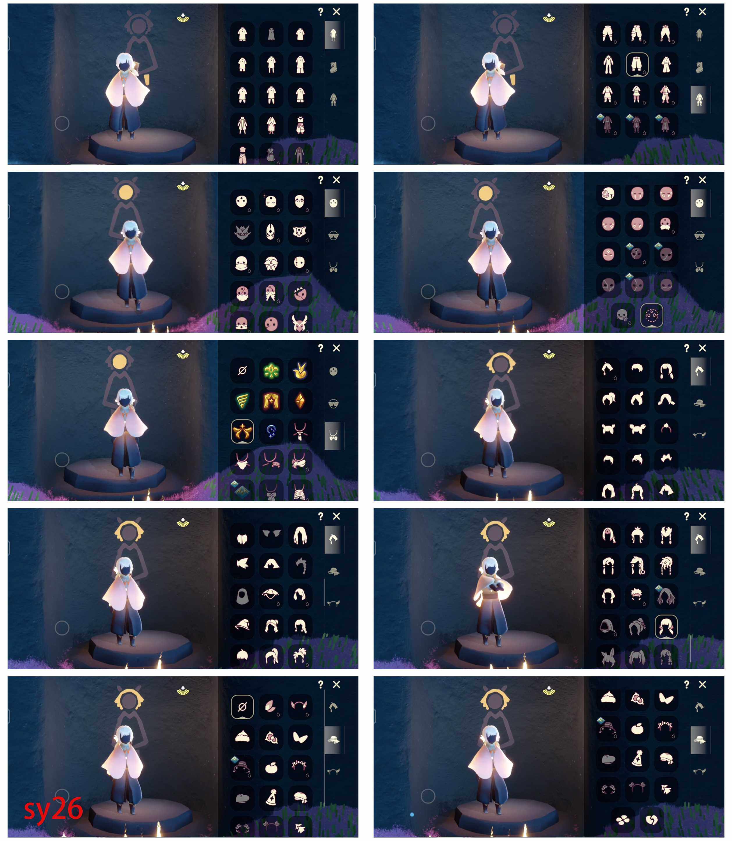 光遇账号安卓官服6季9翼透明蝶翼TGC斗篷暖冬瑞雪荷叶伞武士裤矮人面具双翼遥鲲斗篷  冥龙斗篷
资源：蜡烛47    爱心26    红烛 6  翼9
已毕业地图：晨岛  云野  雨林  霞谷
毕业季节：潜海季 破