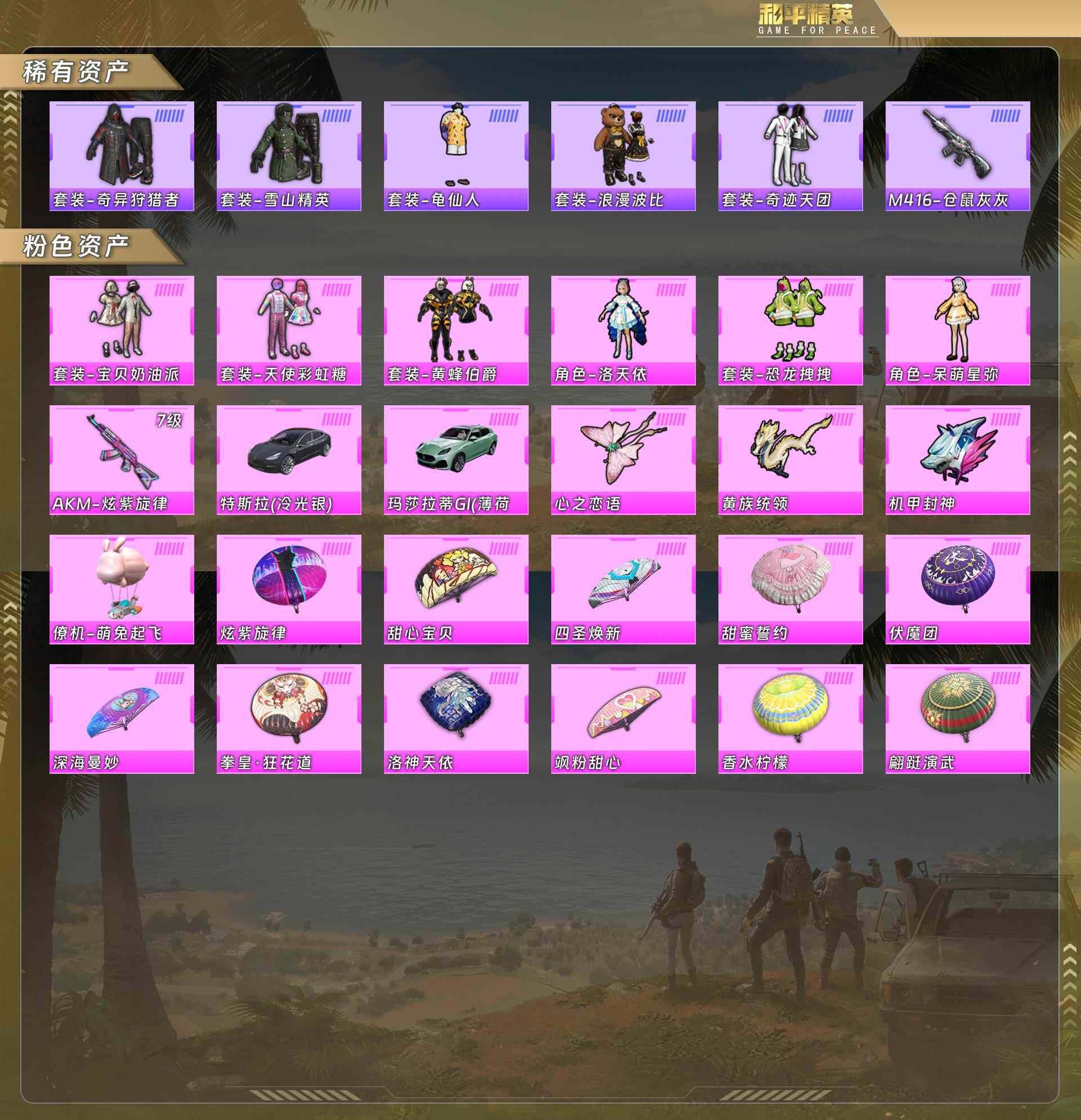 HPQM492749和平精英账号详情图5