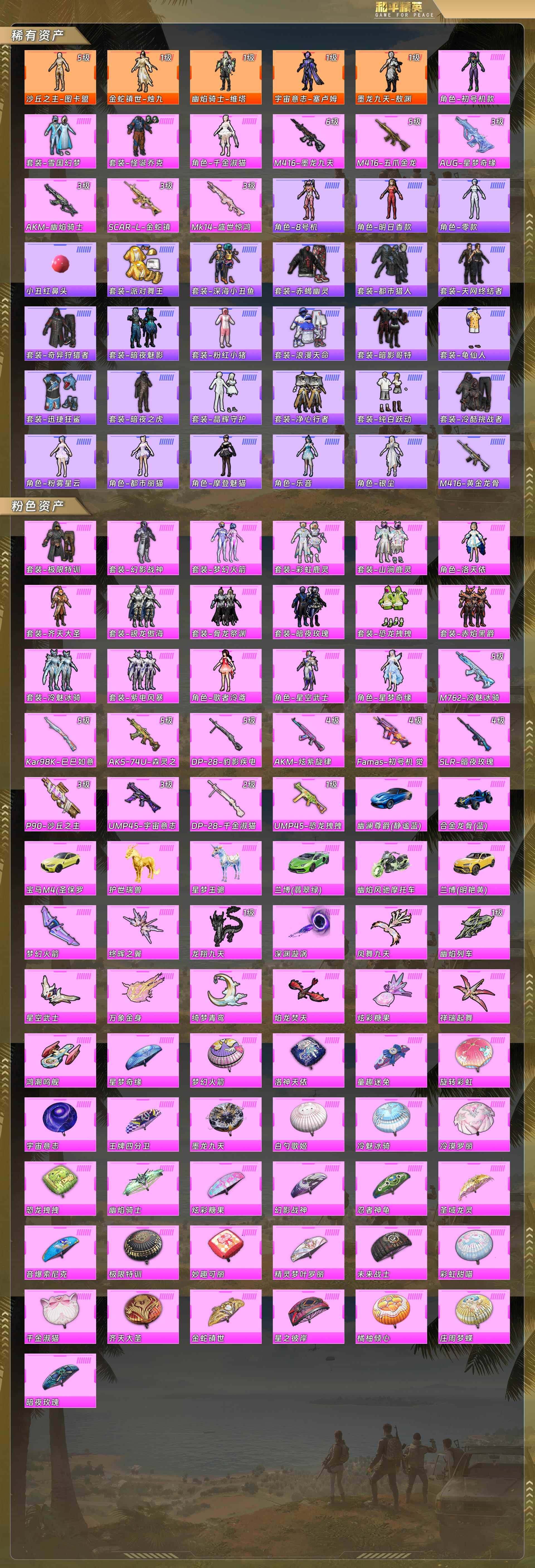 HPQM4117365和平精英账号详情图6