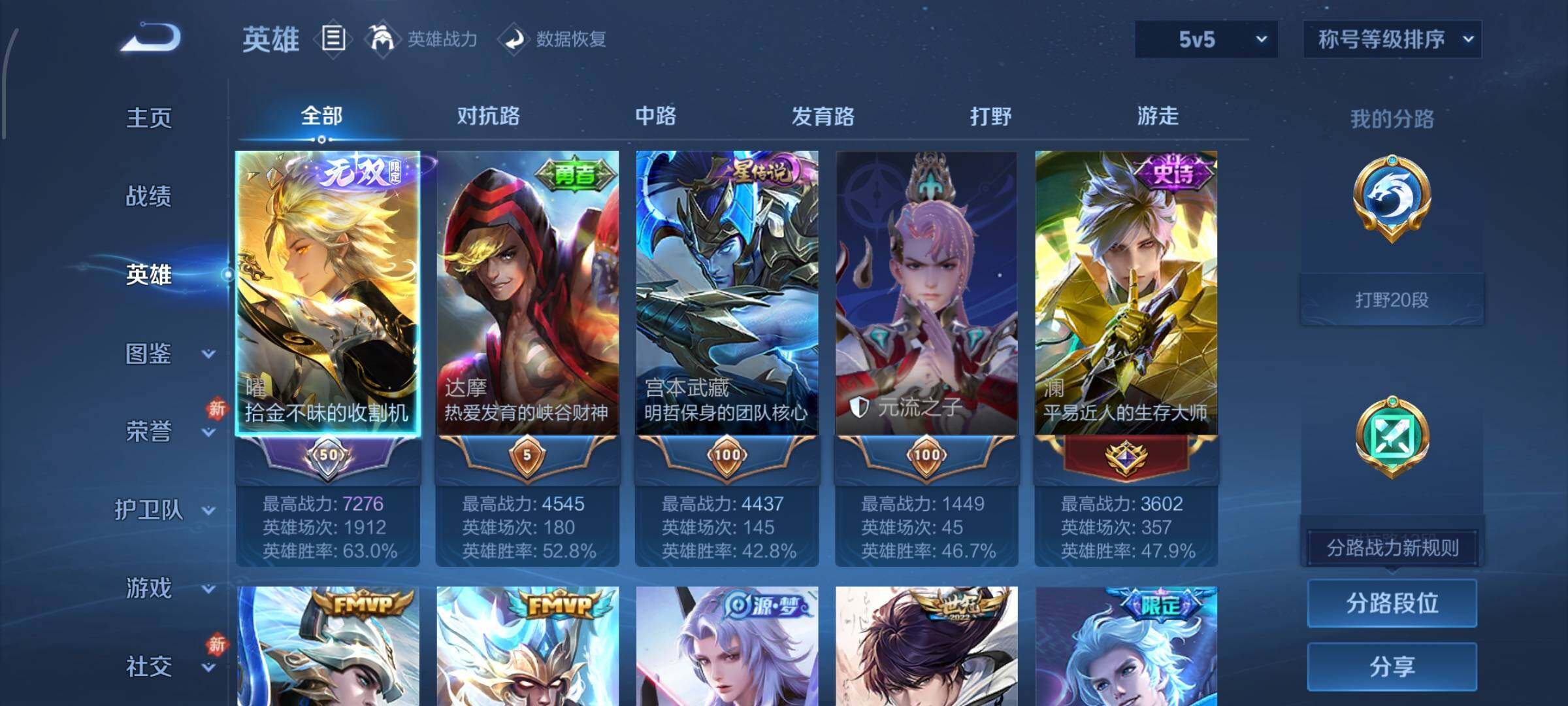 WZCMW4154099王者荣耀账号详情图3