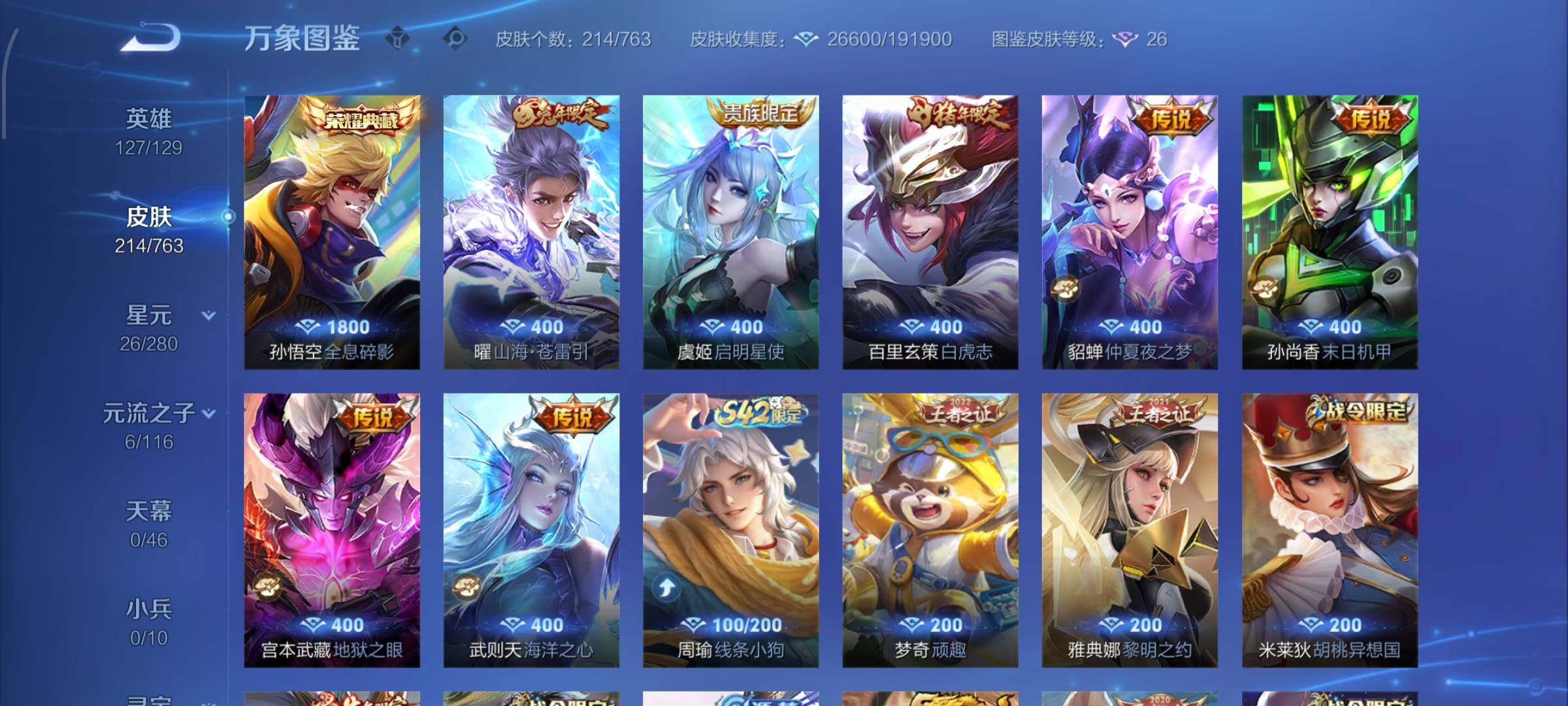 WZCMW4155185王者荣耀账号详情图6