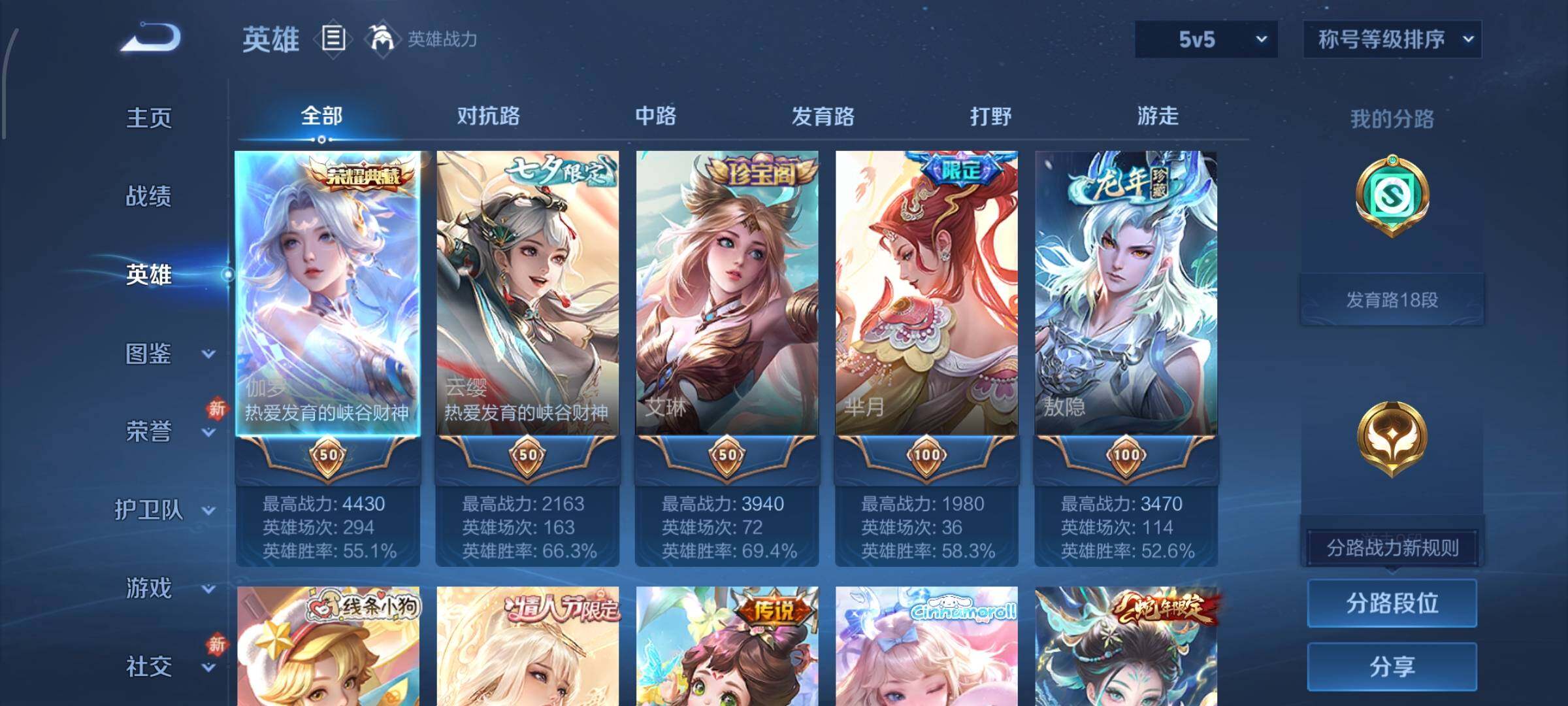 WZCMW4155203王者荣耀账号详情图3