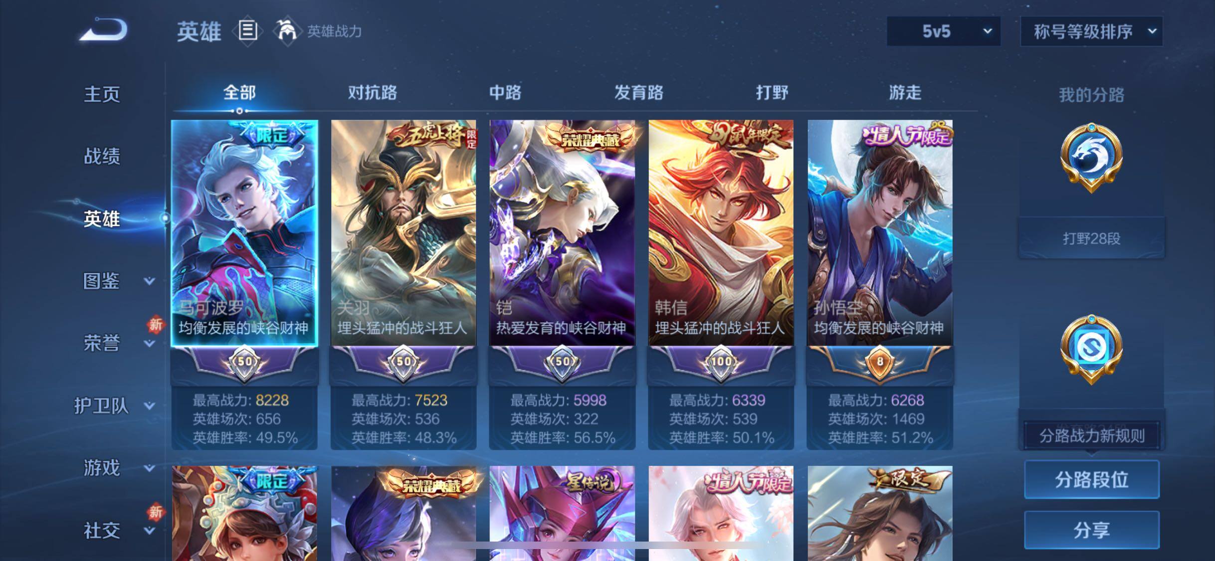 WZCMW4155212王者荣耀账号详情图3