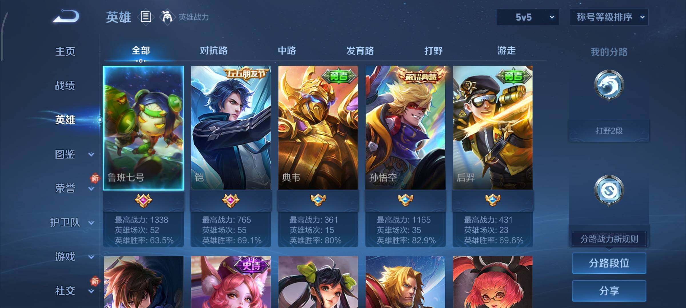 WZCMW4154646王者荣耀账号详情图3