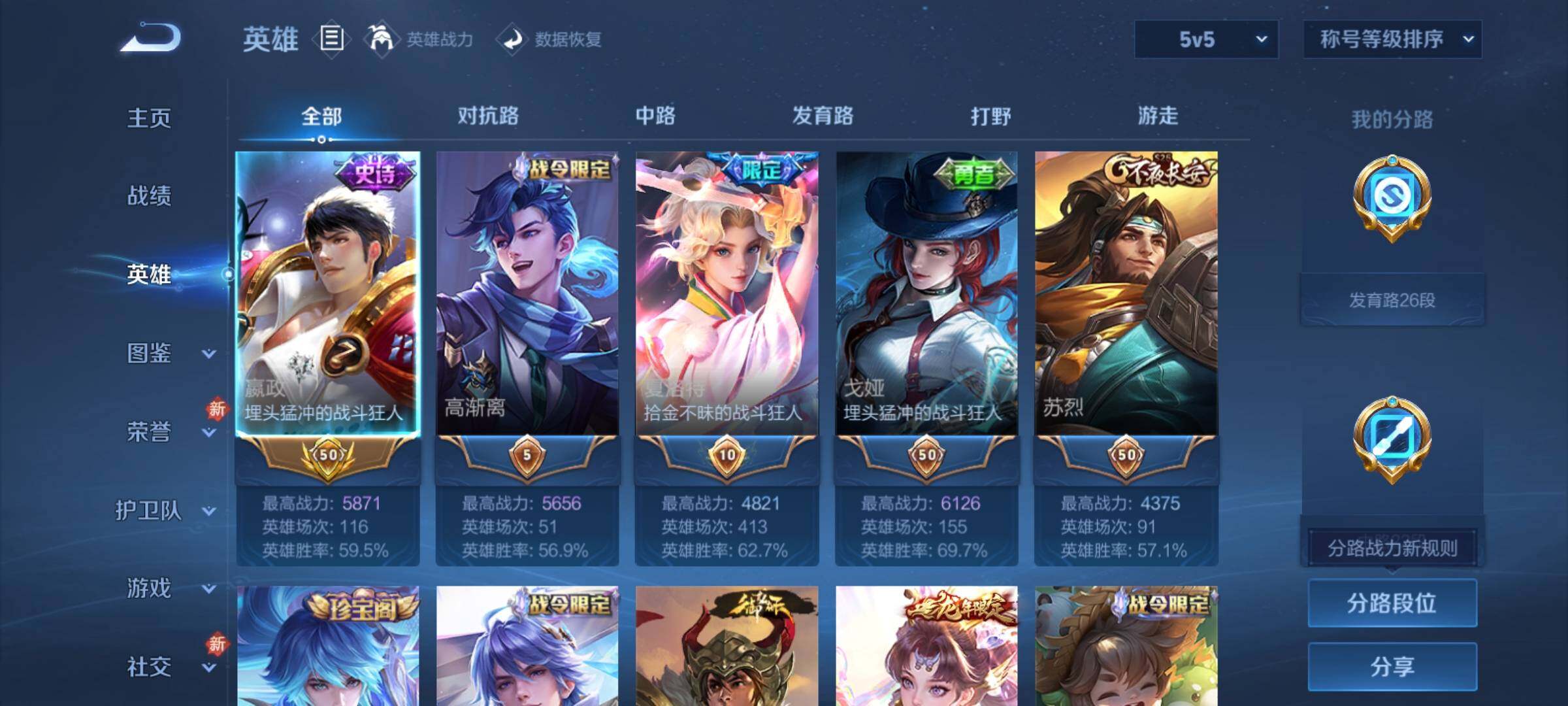 WZCMY4151210王者荣耀账号详情图3