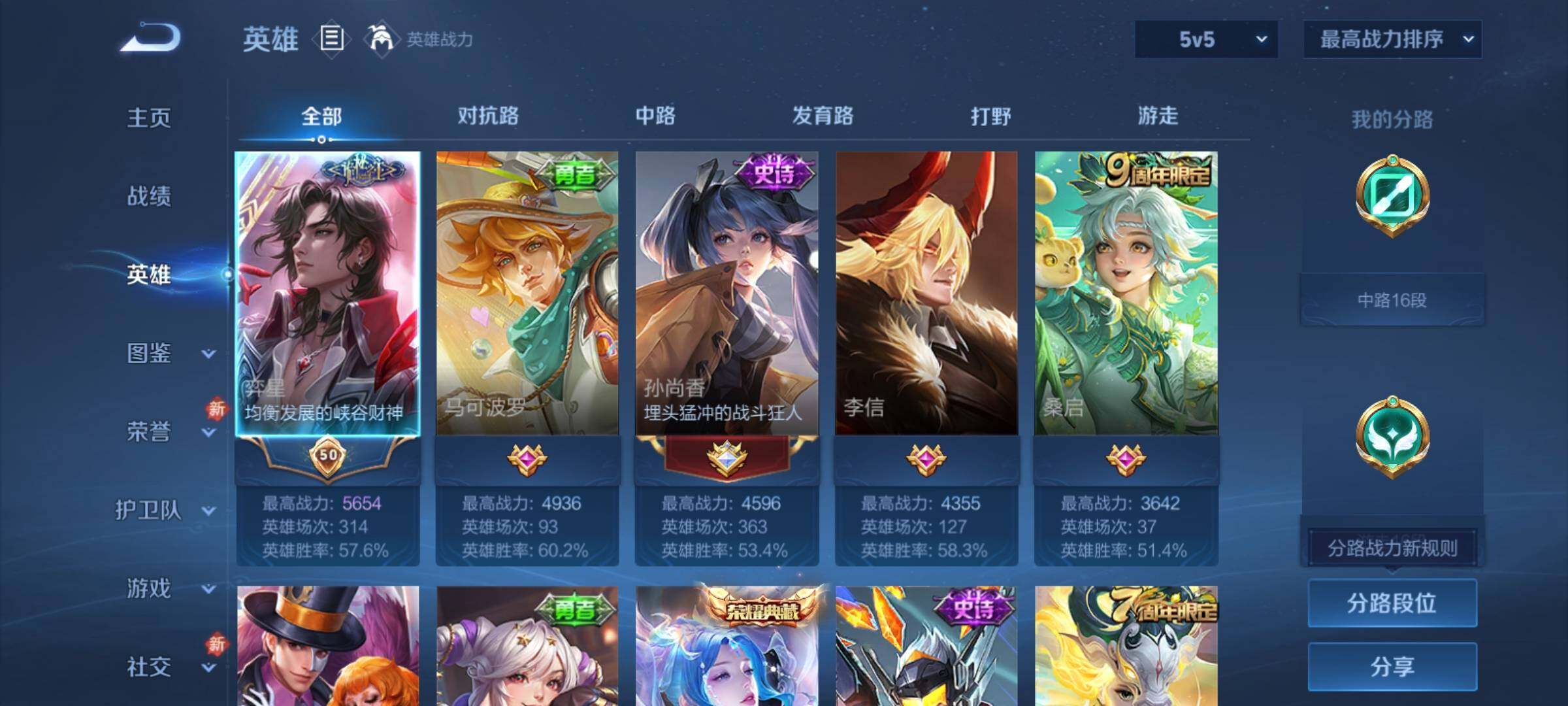 WZCMY4152033王者荣耀账号详情图3