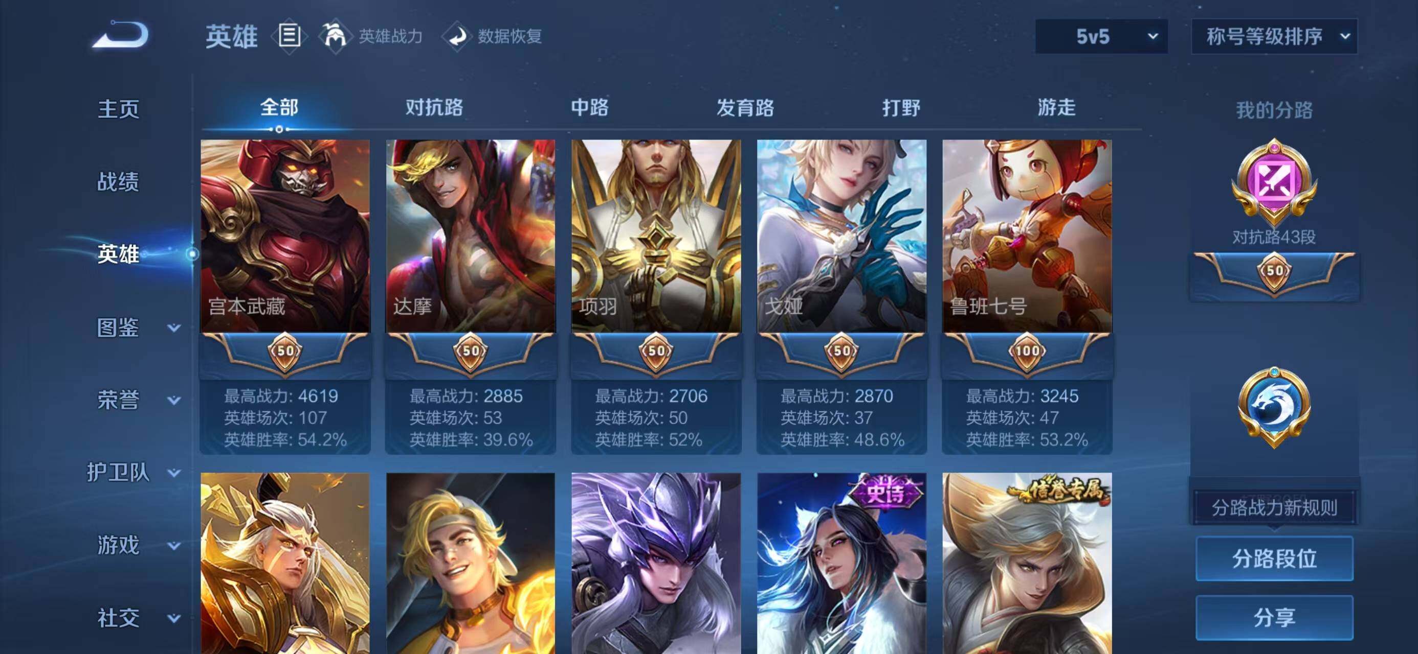 WZCMW4149754王者荣耀账号详情图6