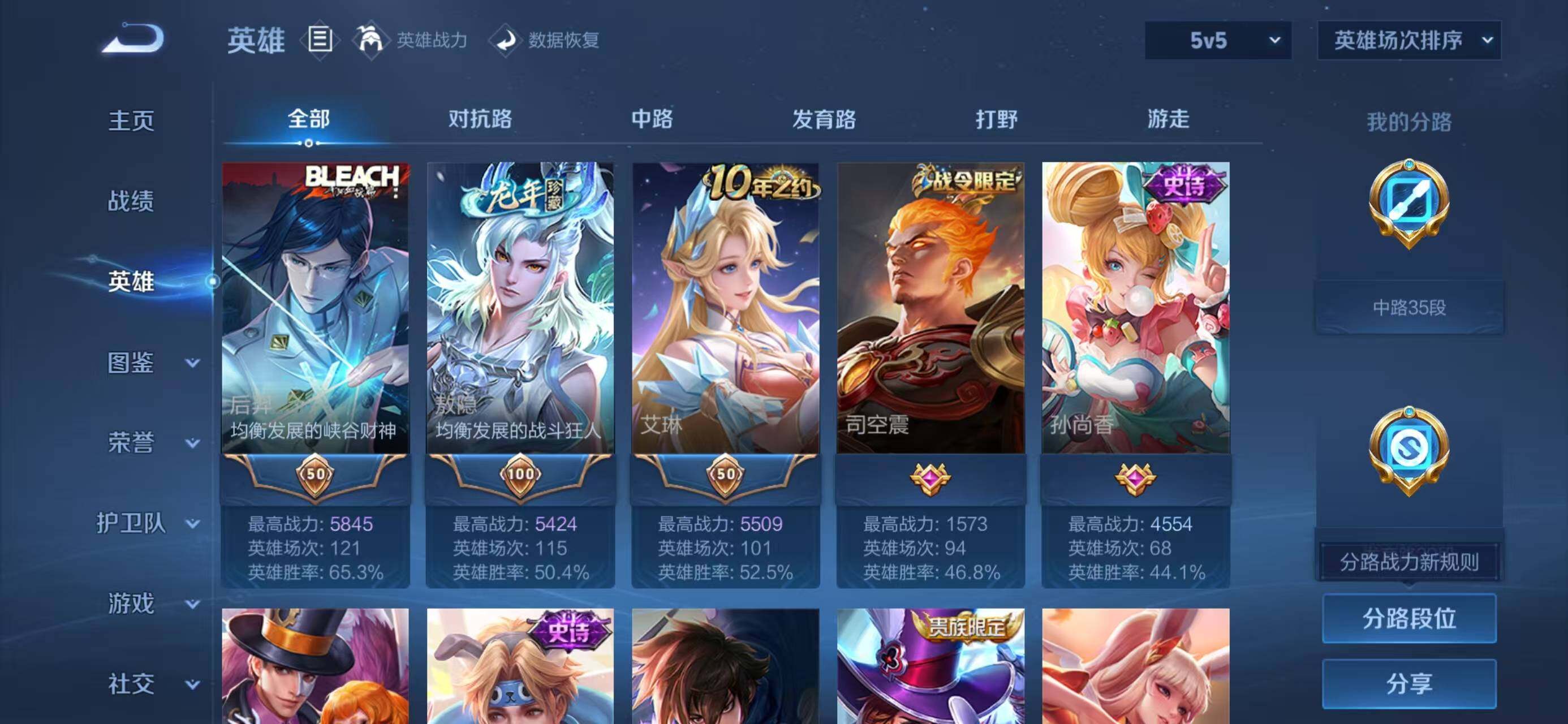 WZQM4150821王者荣耀账号详情图6