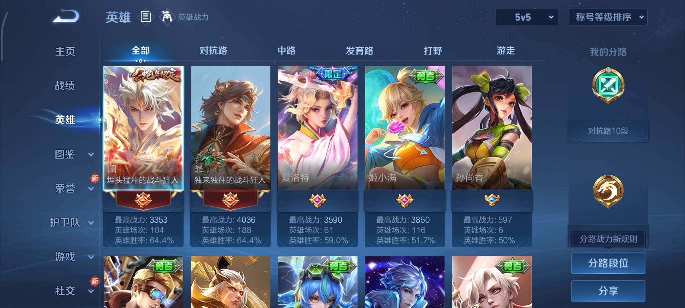 WZCMW4156266王者荣耀账号详情图3