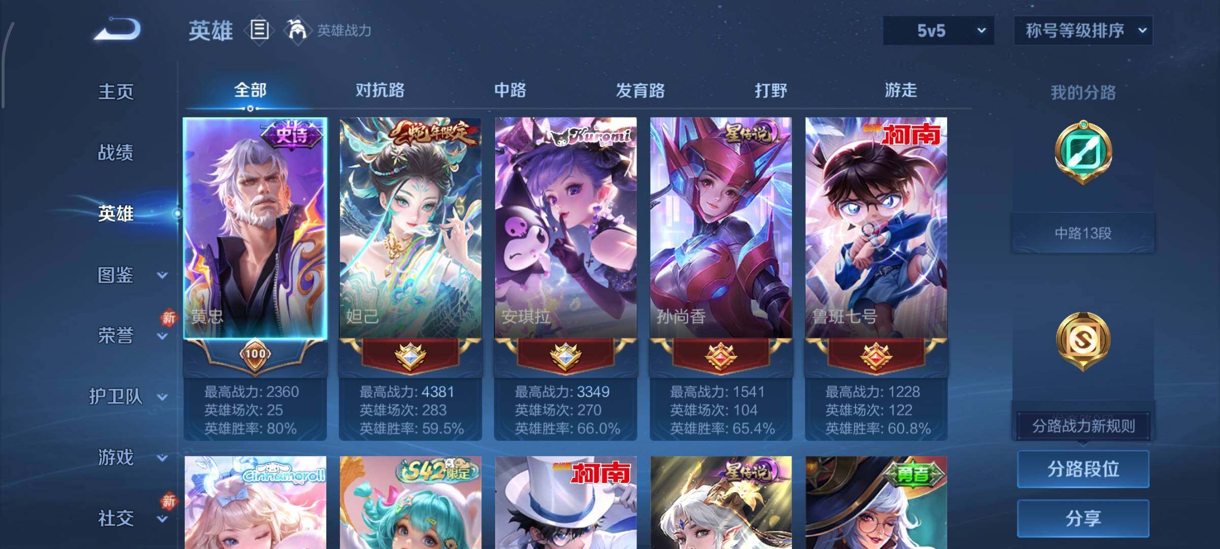 WZCMW4150539王者荣耀账号详情图3