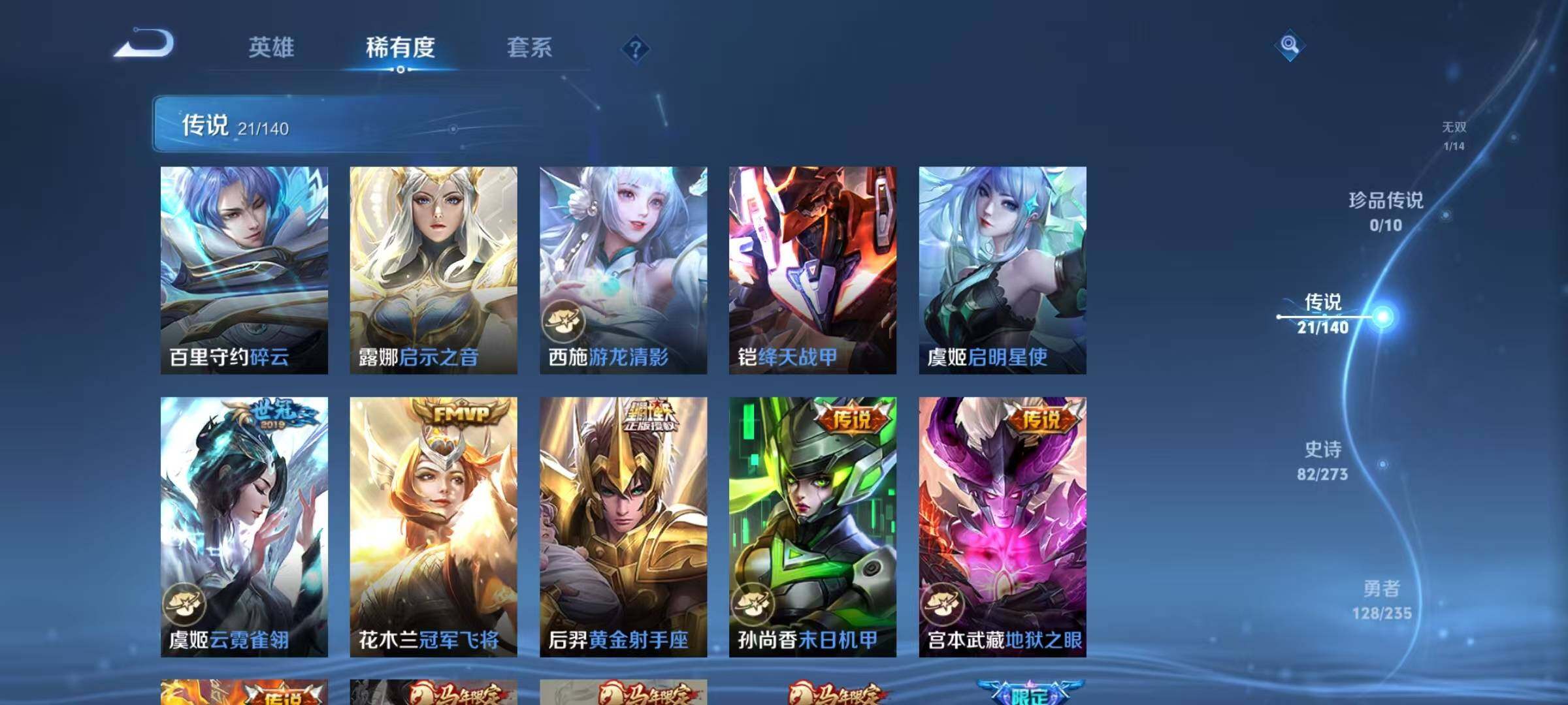 WZJZ4160061王者荣耀账号详情图14