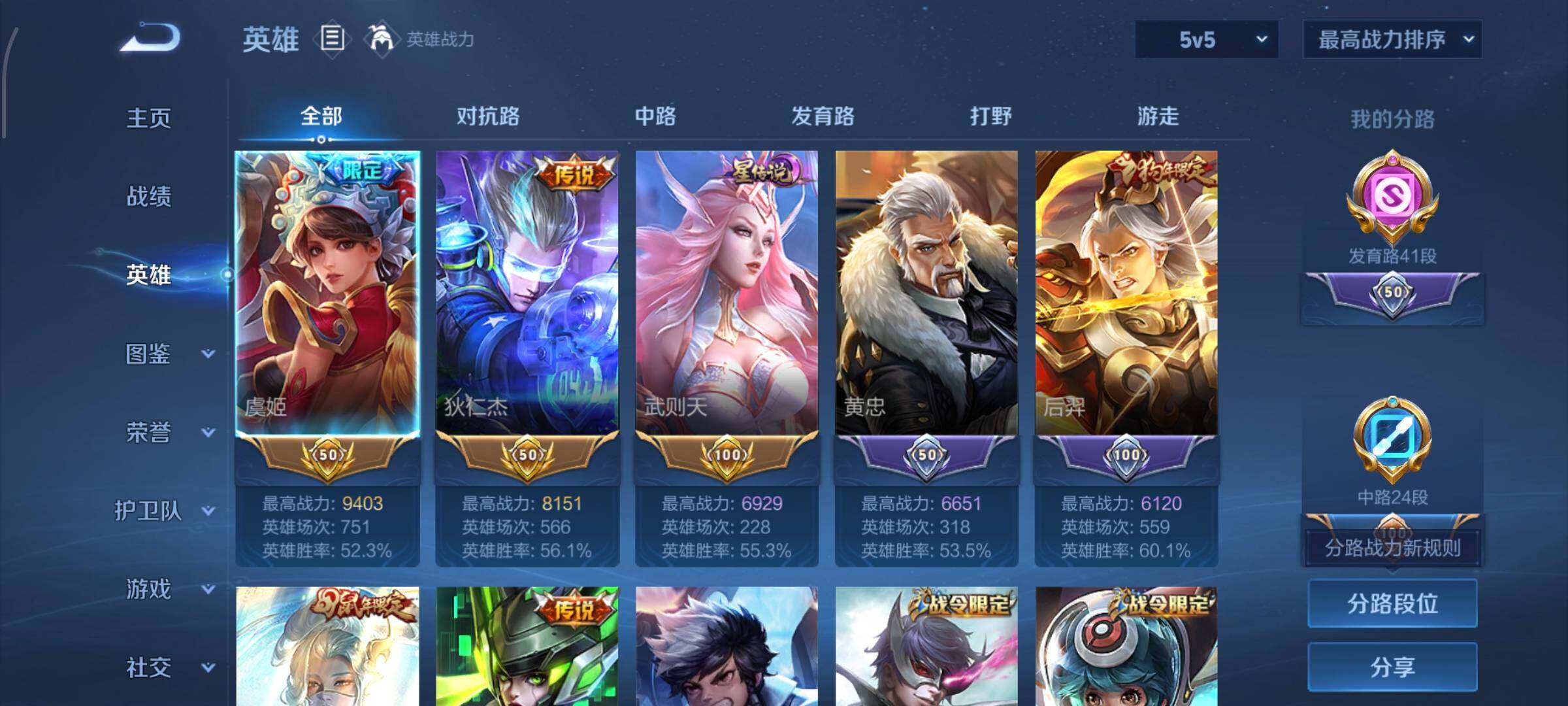 WZCMW4150526王者荣耀账号详情图2