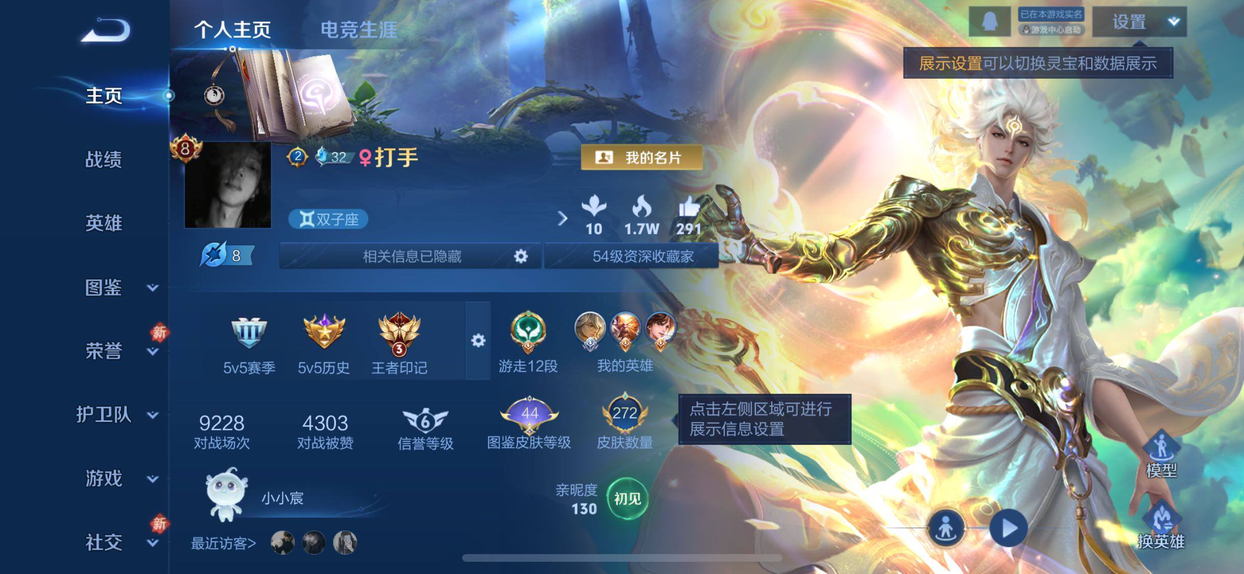 WZCMW4155216王者荣耀账号详情图2