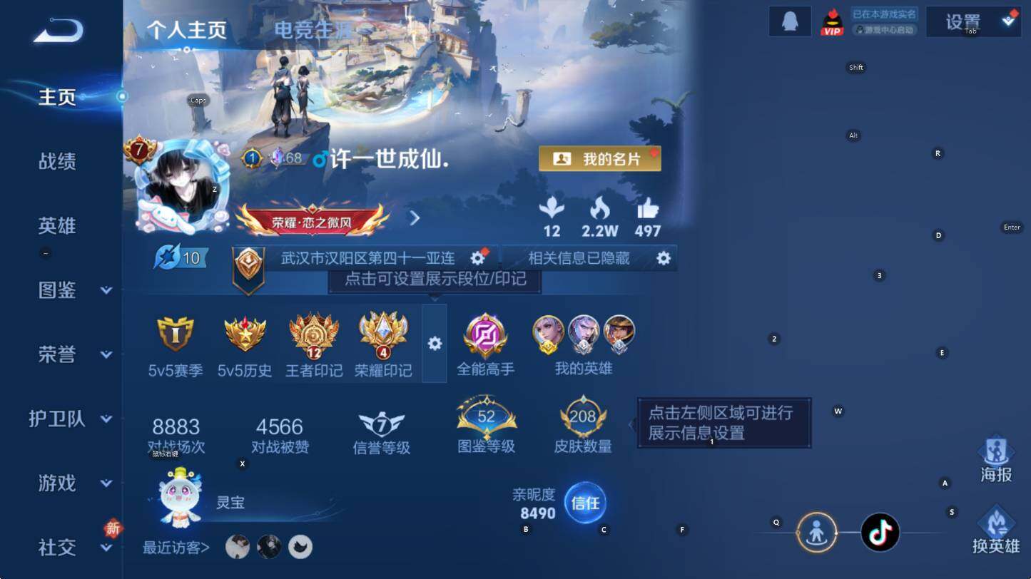 WZCMW4150711王者荣耀账号详情图9