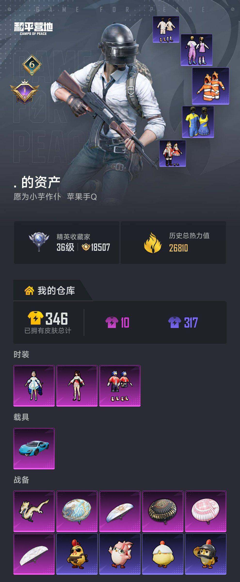 HPCMW483180和平精英账号详情图4