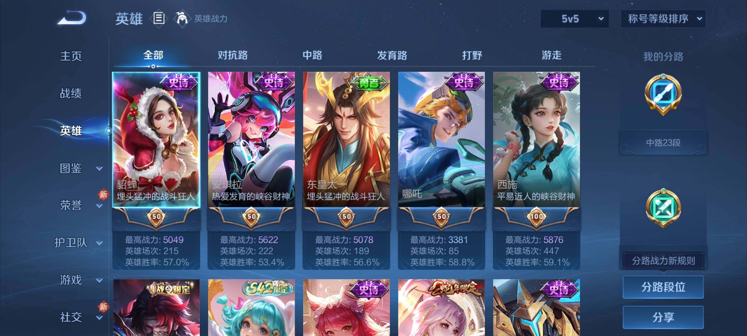 WZCMW4152926王者荣耀账号详情图3