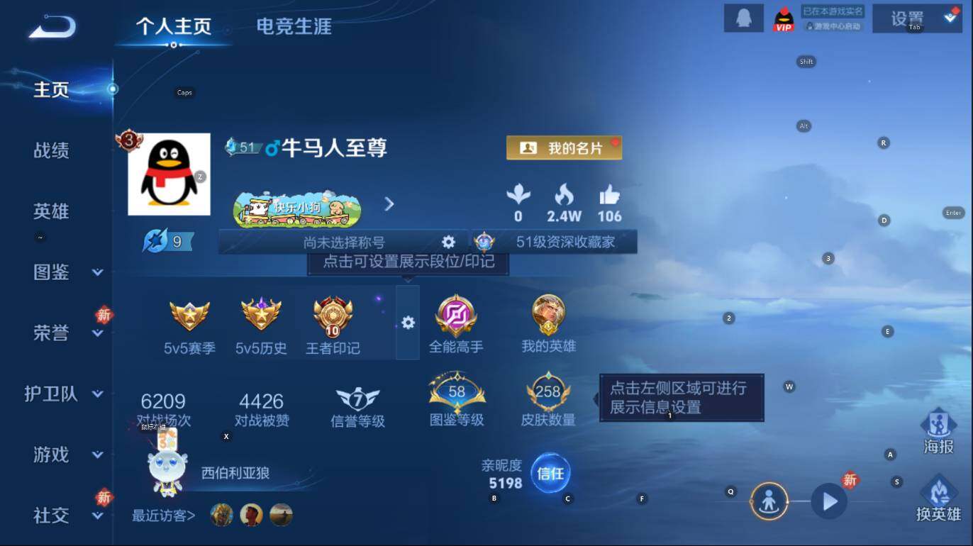 WZCMW4152924王者荣耀账号详情图7