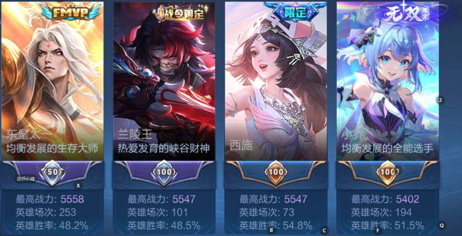 WZCMW4152927王者荣耀账号详情图13