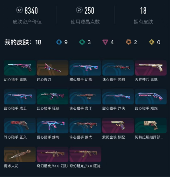 WWQEY413037无畏契约账号详情图3