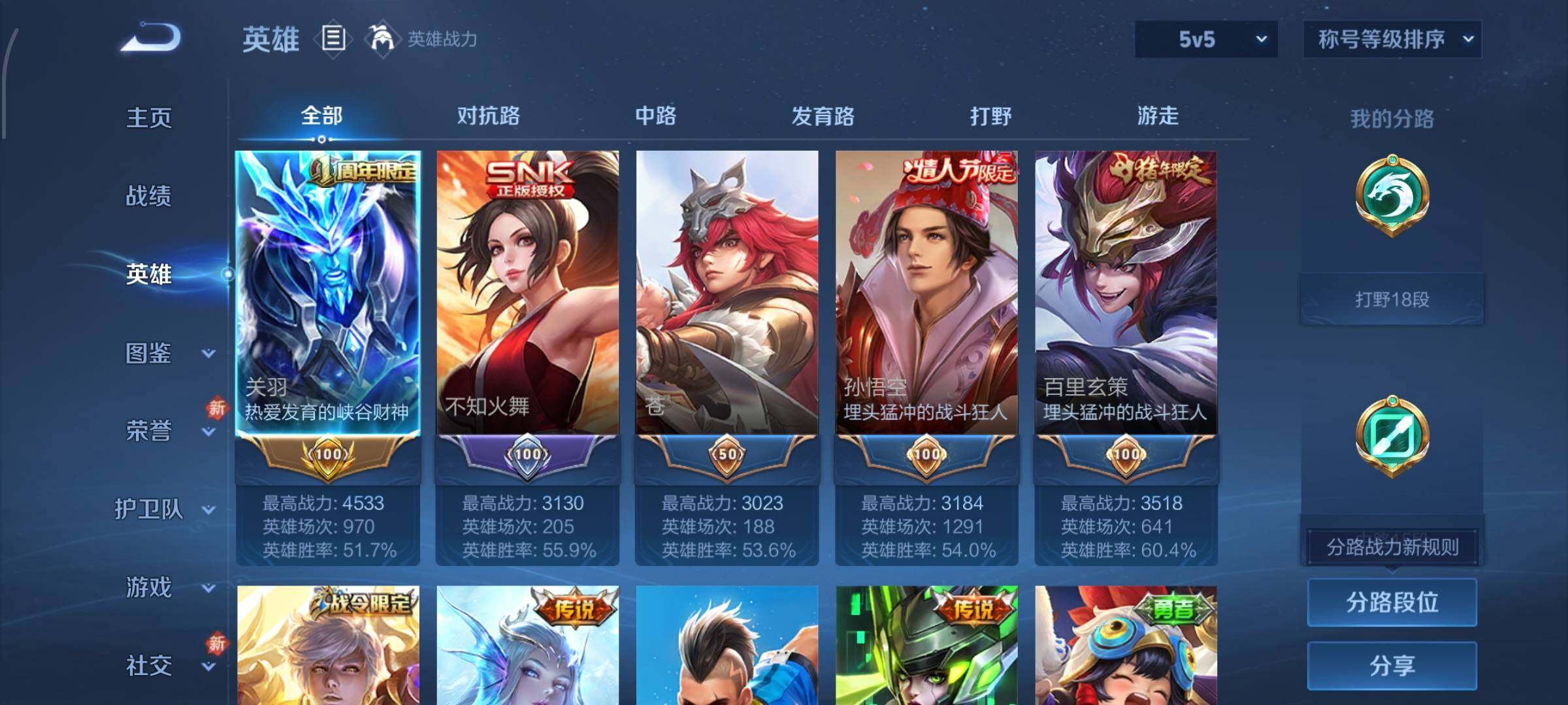 WZCMW4159431王者荣耀账号详情图3