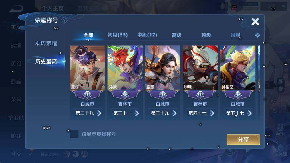 WZCMW4153543王者荣耀账号详情图11