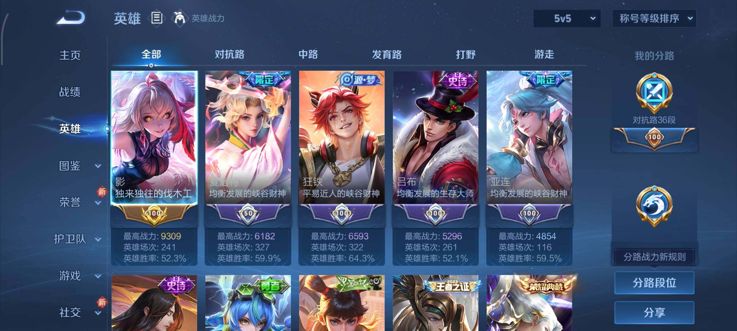 WZCMW4160731王者荣耀账号详情图3 WZCMW4160731王者荣耀账号详情图3