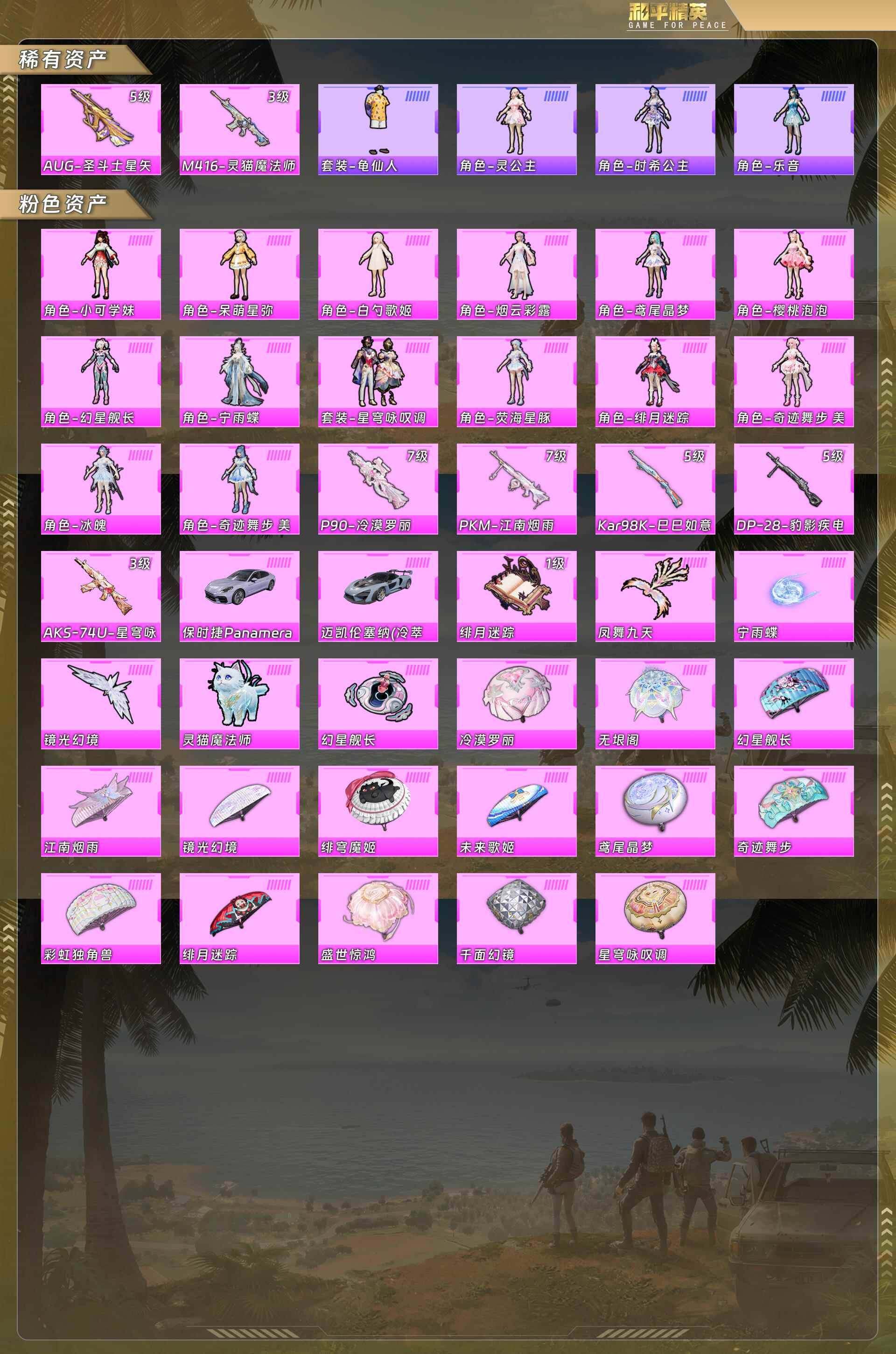 HPCMW4111342和平精英账号详情图4