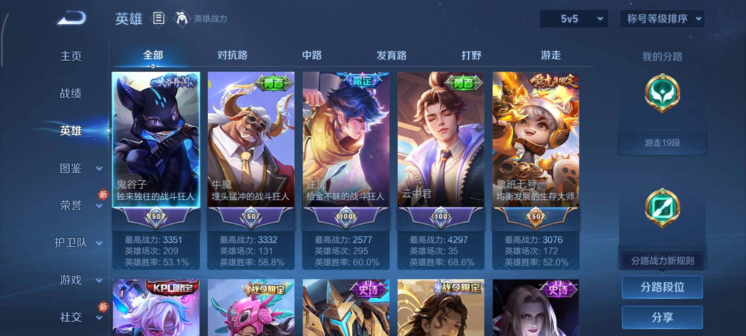 WZCMW4154588王者荣耀账号详情图3