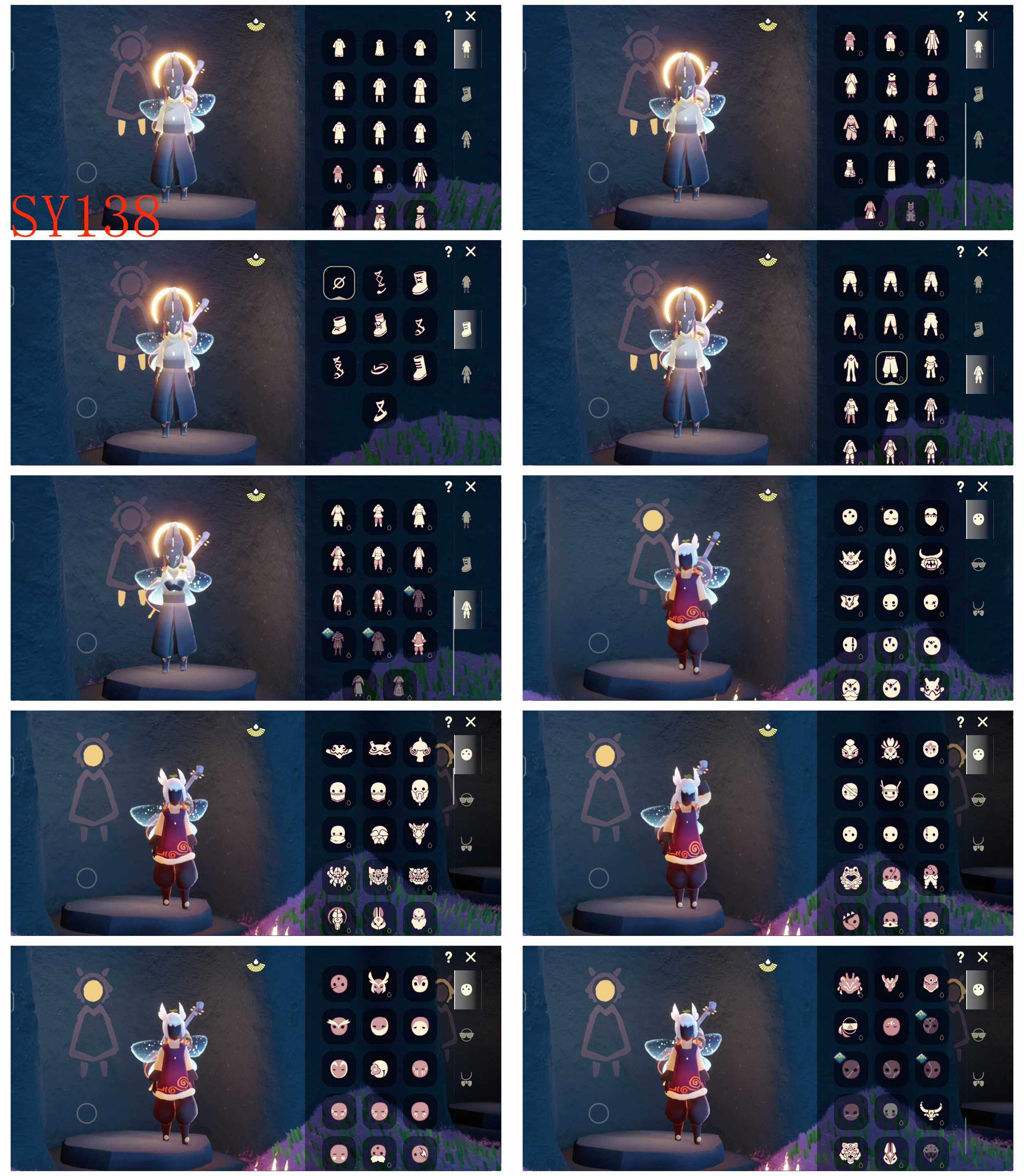 光遇账号安卓官服16季11翼魔法耳坠咖喱帽白枭透明蝶翼武士裤巫师帽TGC斗篷王子围巾玫瑰花圣诞鹿角
资源：蜡烛144    爱心 71   红烛   翼11
已毕业地图：全图毕业
毕业季节： 魔法季 圣岛季 预言季