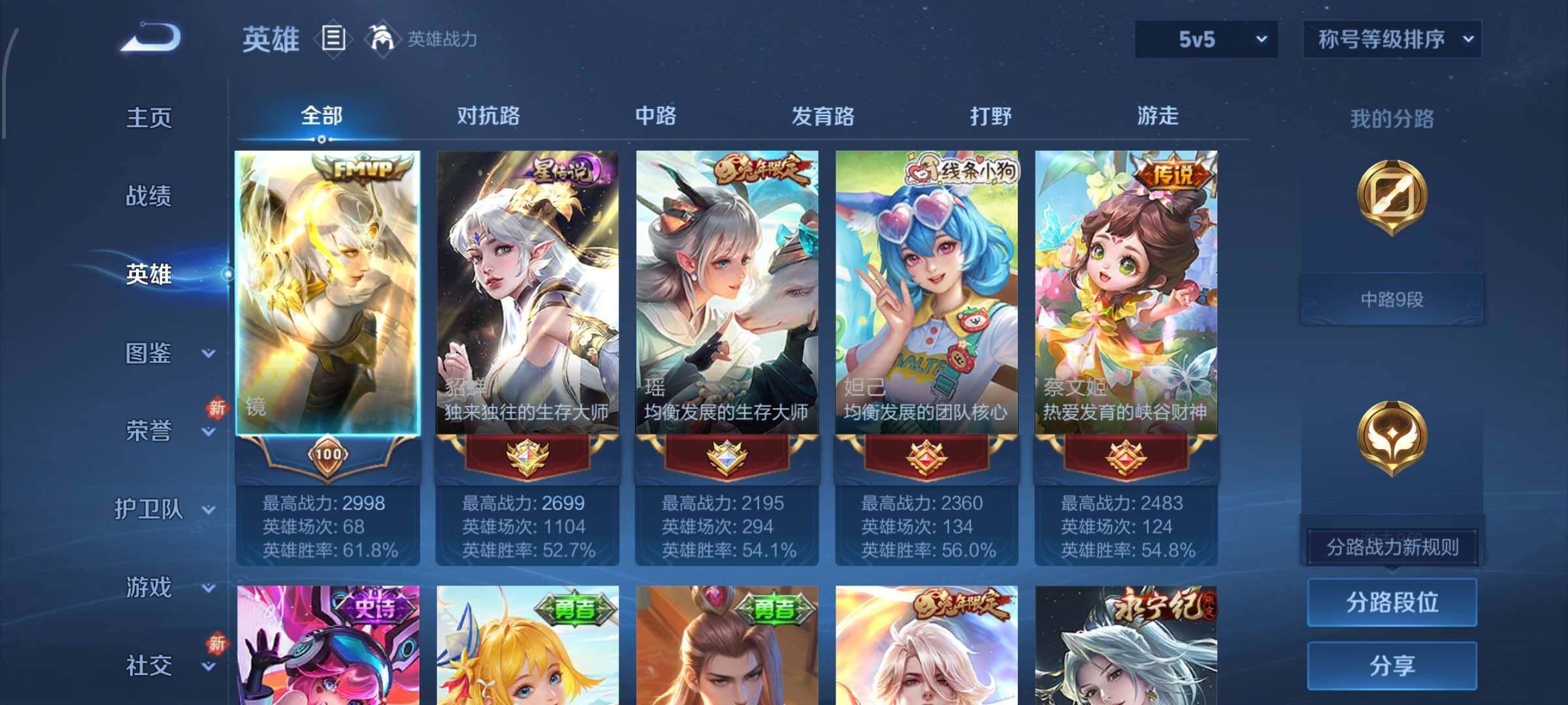 WZCMW4161330王者荣耀账号详情图3