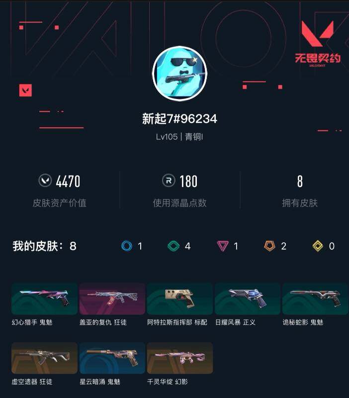 WWQQM414627无畏契约账号详情图4