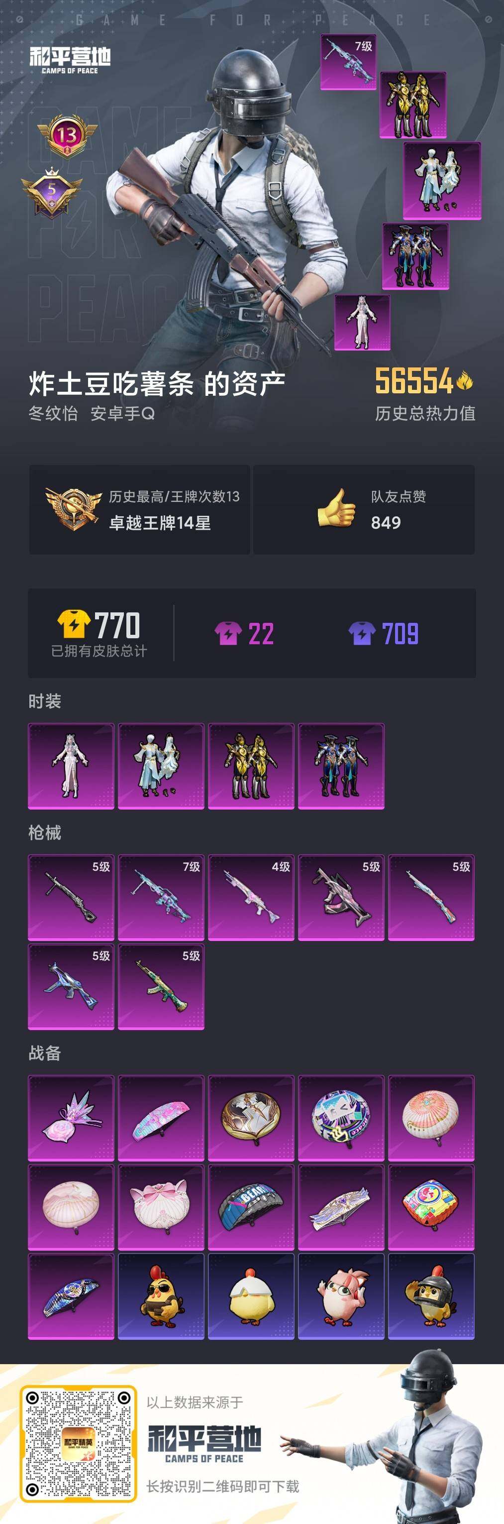 HPQM494370和平精英账号详情图6 HPQM494370和平精英账号详情图6