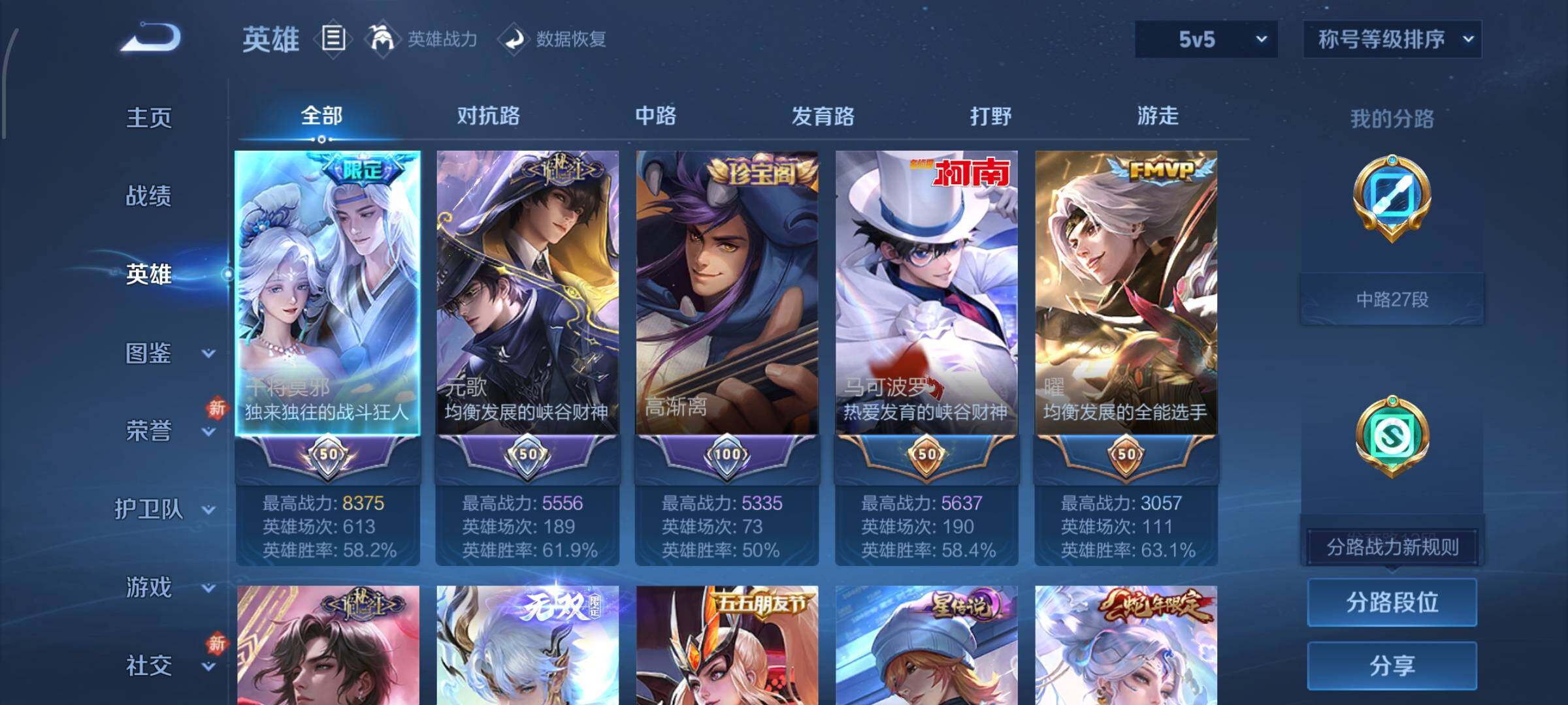 WZCMW4179798王者荣耀账号详情图3