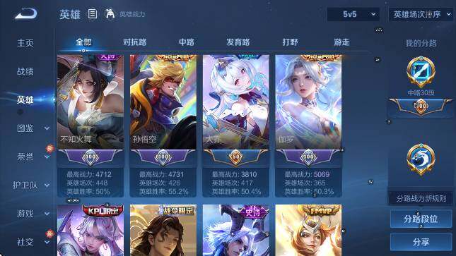 WZCMW4154982王者荣耀账号详情图15