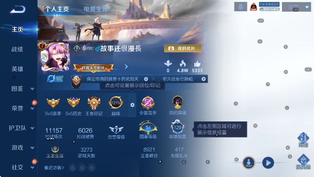 WZCMW4155089王者荣耀账号详情图8