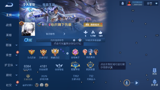 WZCMW4155107王者荣耀账号详情图8