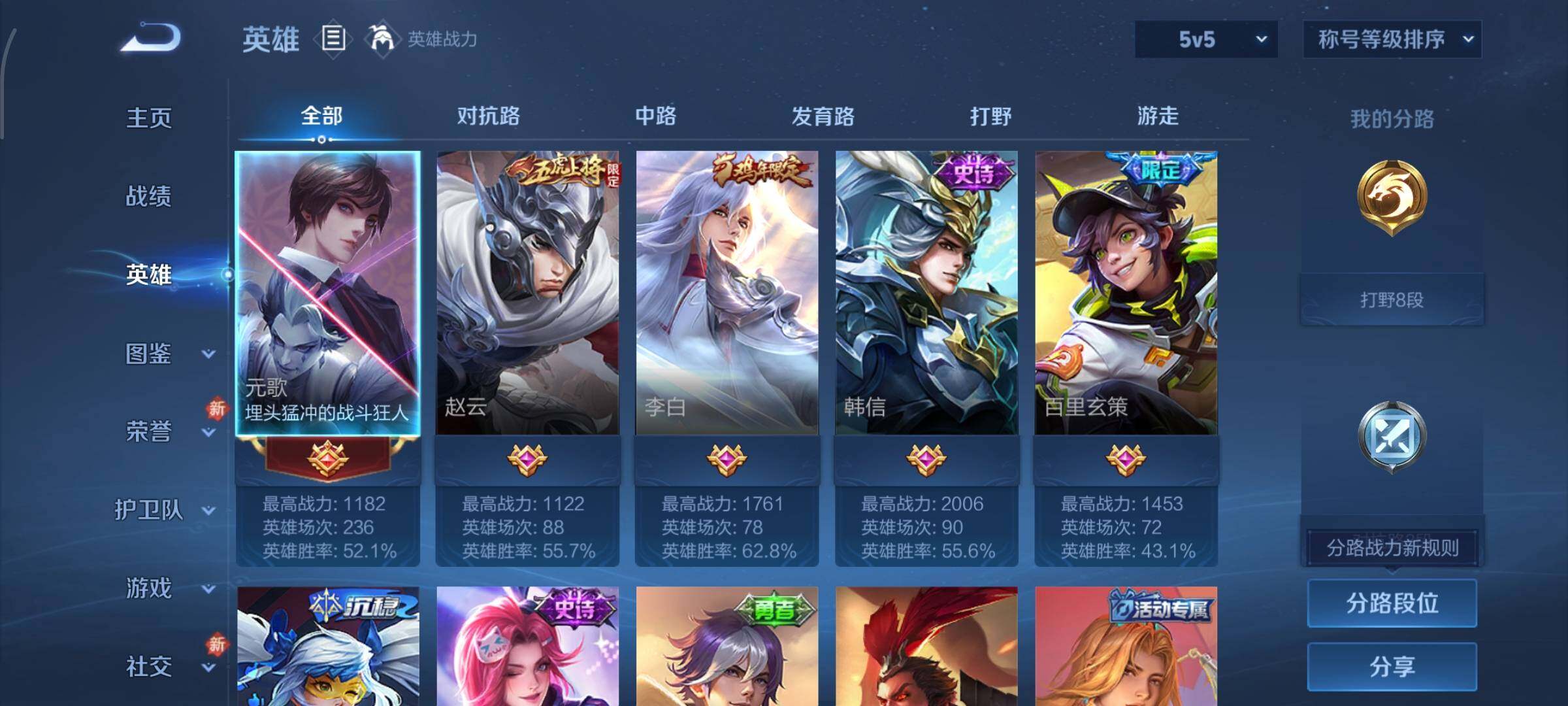 WZCMW4161328王者荣耀账号详情图3