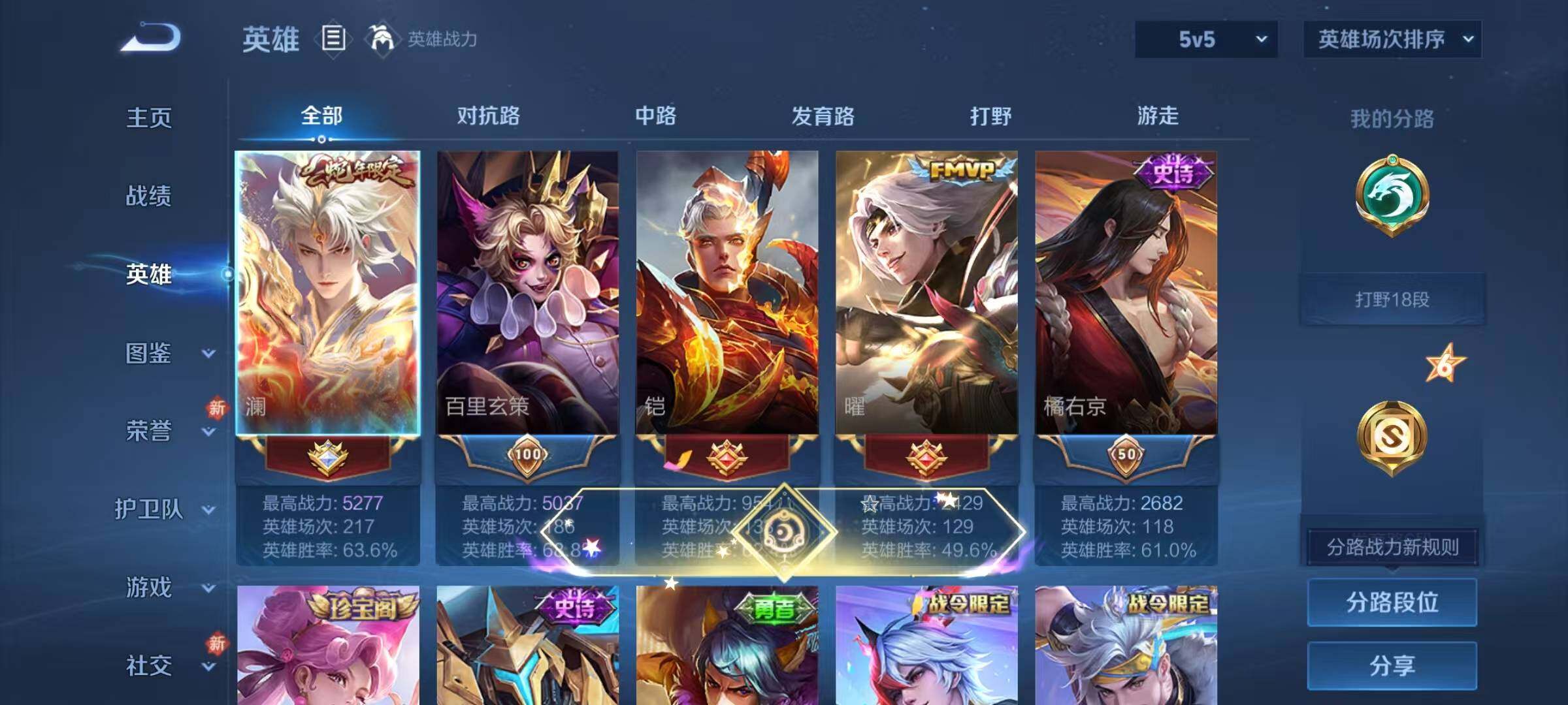 WZJZ4183880王者荣耀账号详情图6 WZJZ4183880王者荣耀账号详情图6