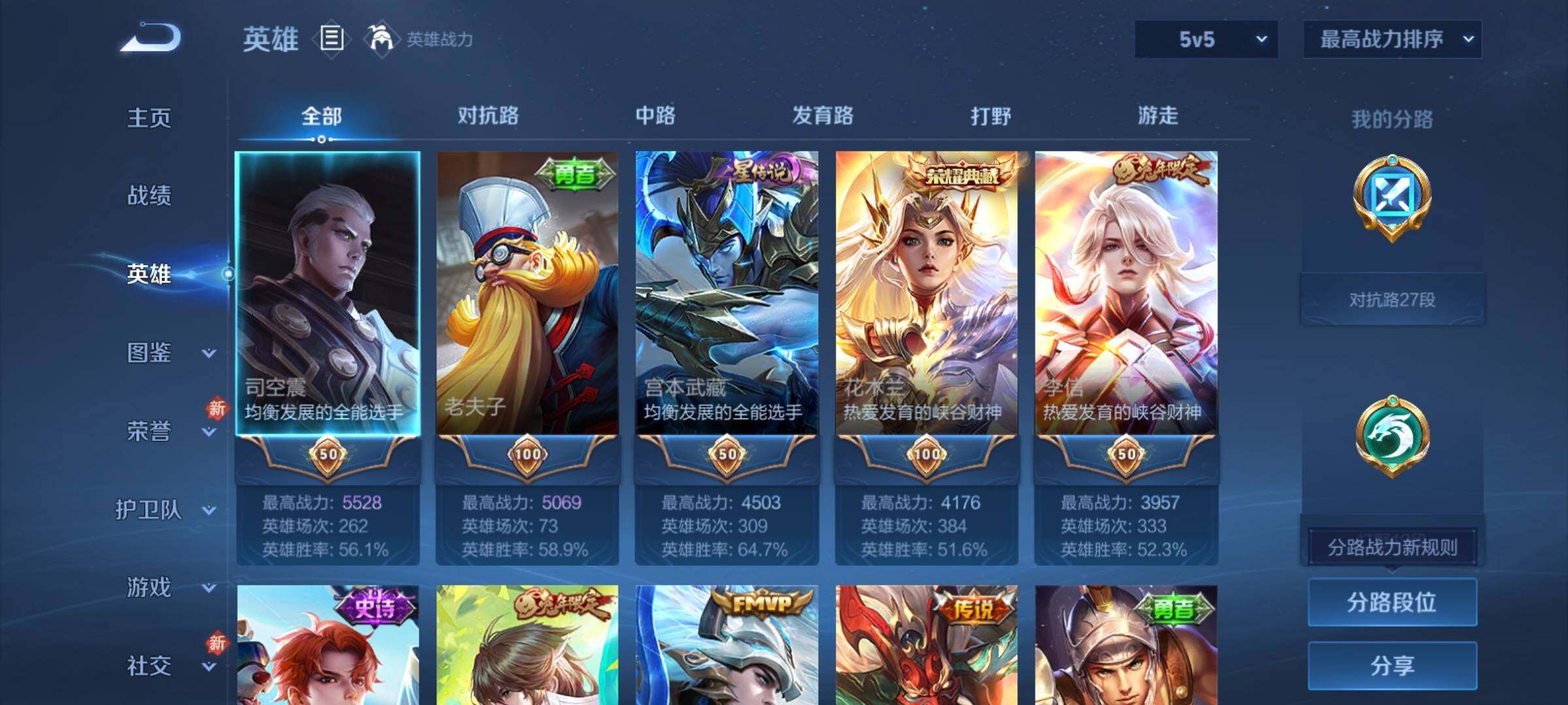 WZCMY4158452王者荣耀账号详情图3